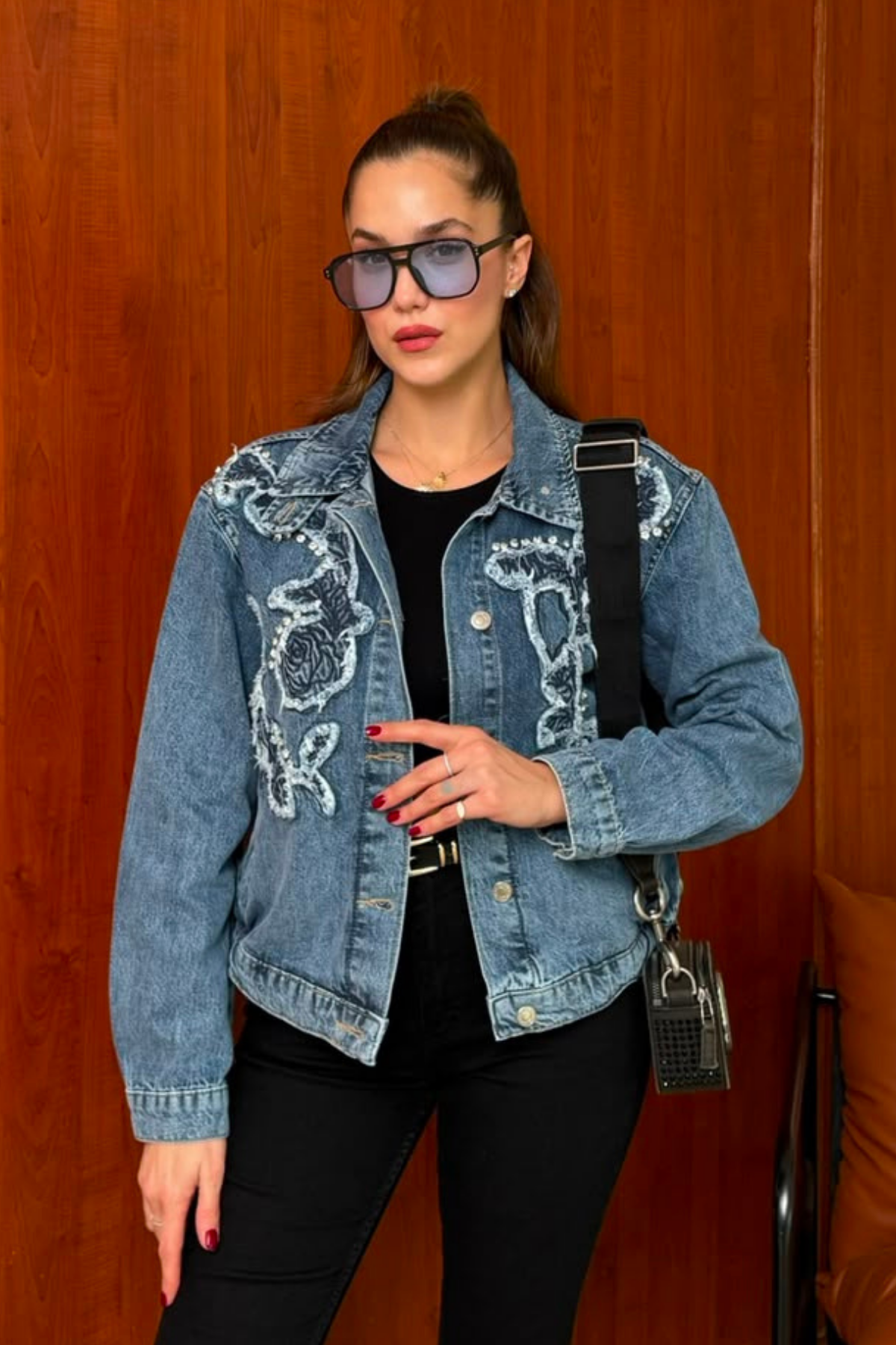 Twst Denim Ceket - MAVİ
