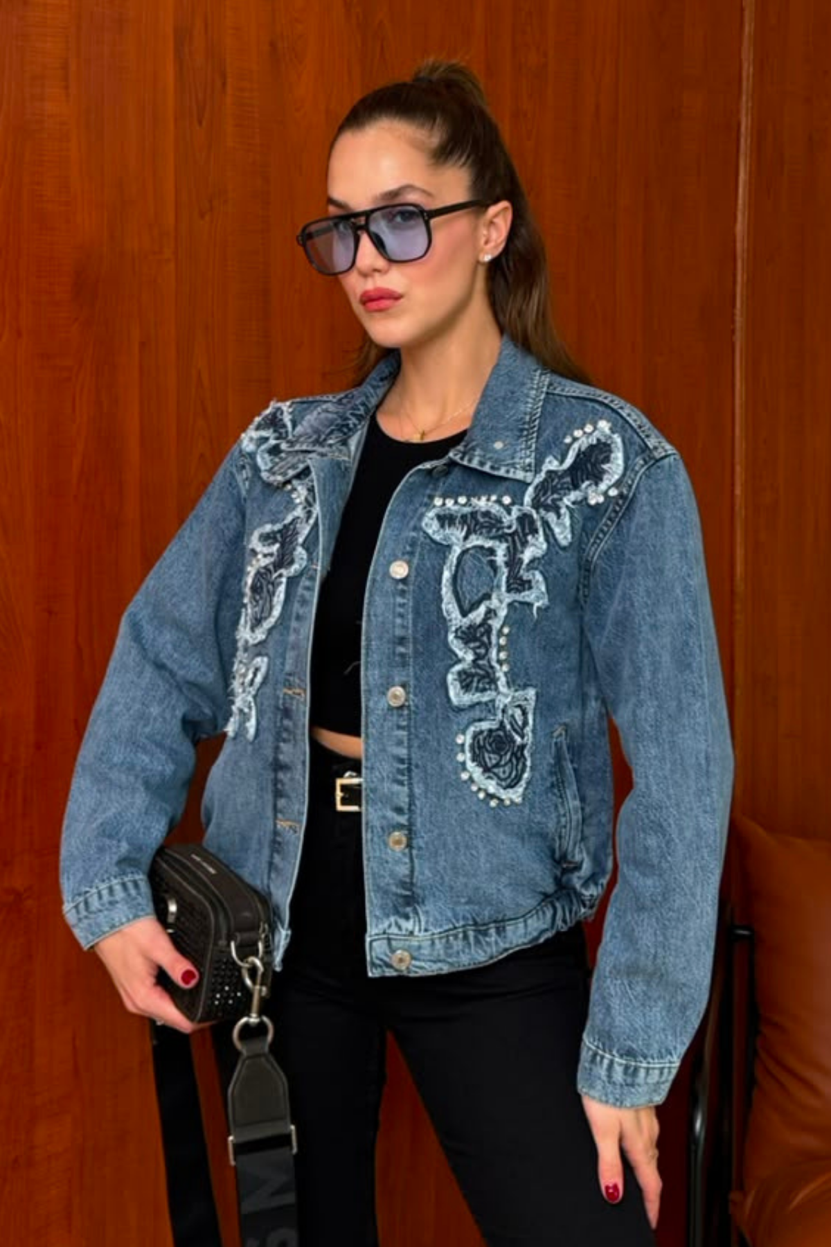 Twst Denim Ceket - MAVİ