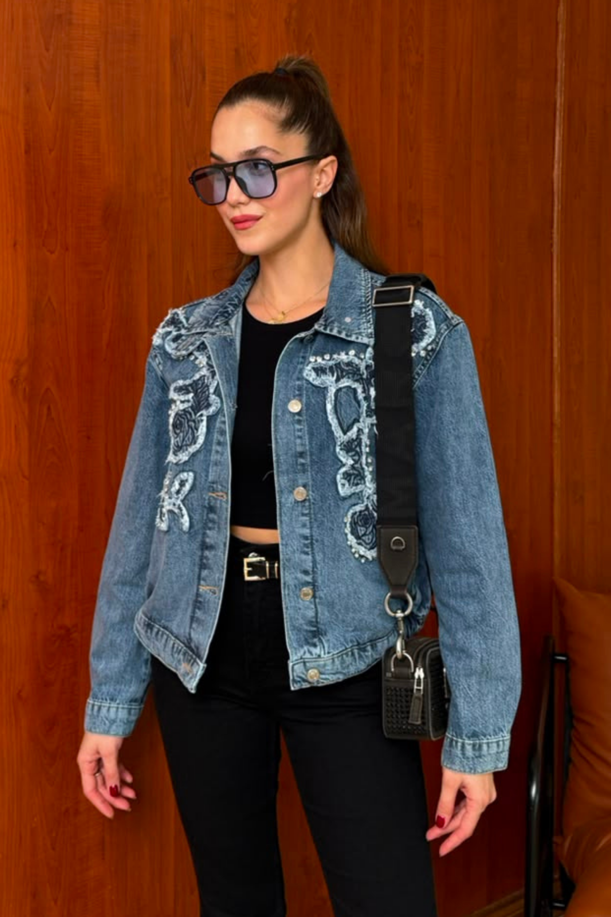 Twst Denim Ceket - MAVİ