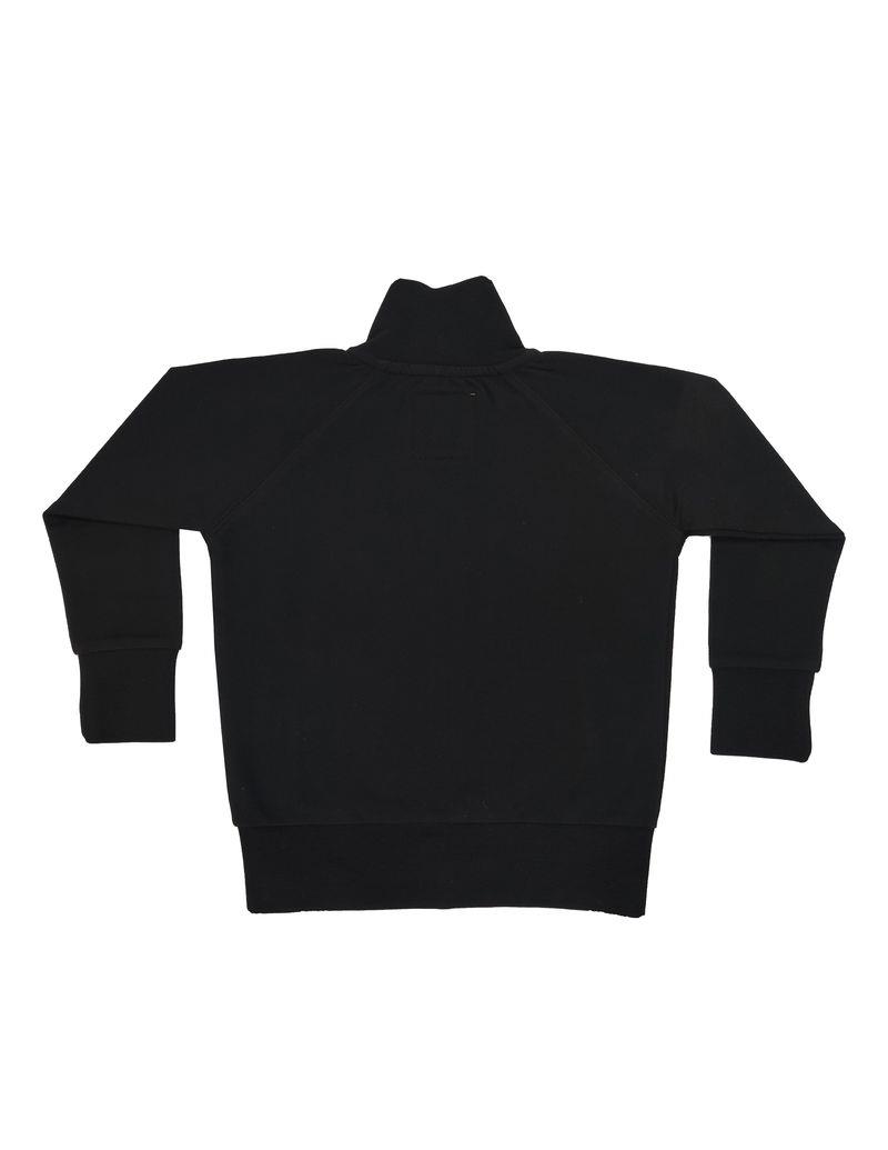 Basic Çocuk Siyah Sweatshirt