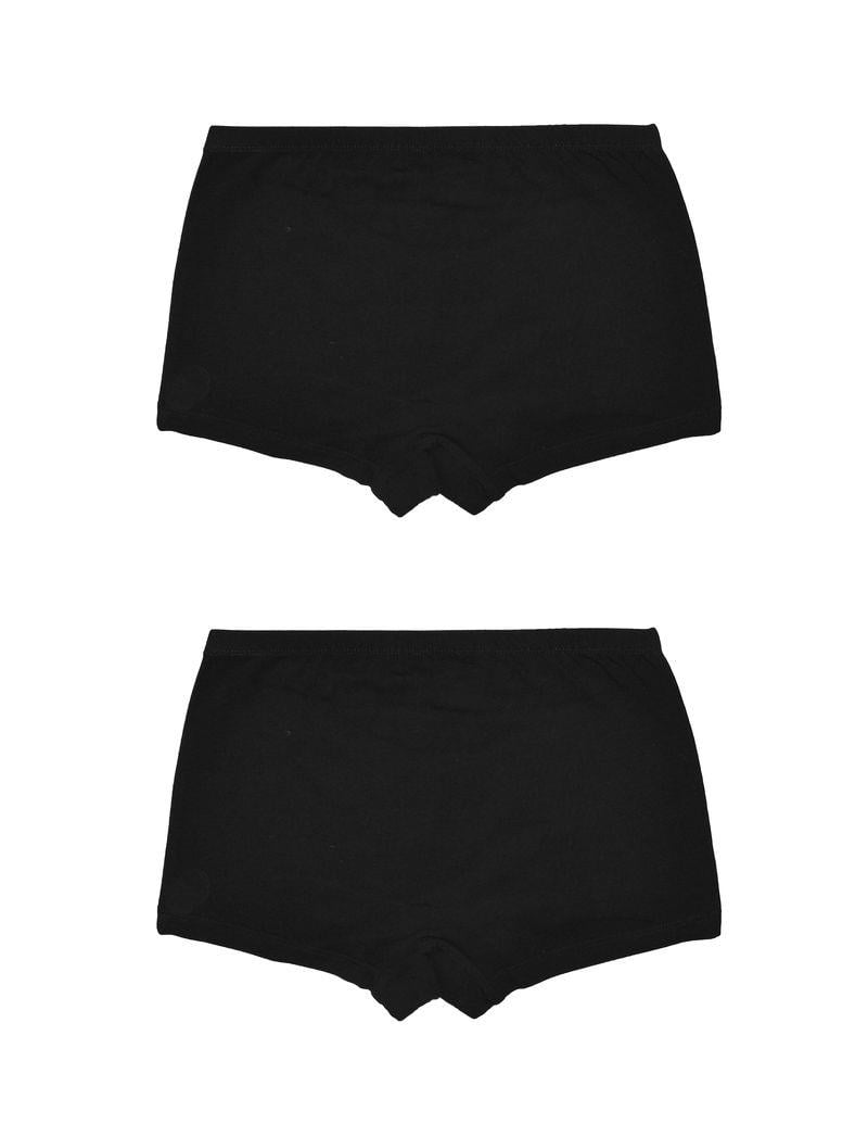 Basic Kadın Siyah Boxer 2'li Set