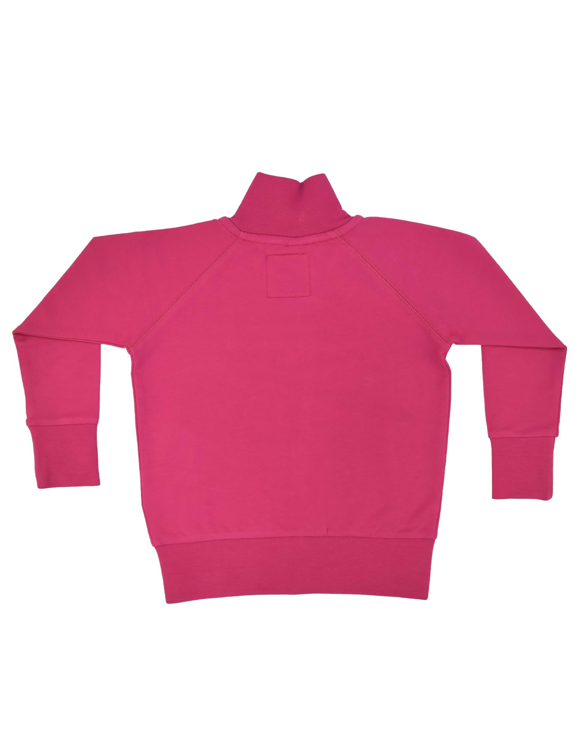 Basic Kız Çocuk Pembe Sweatshirt
