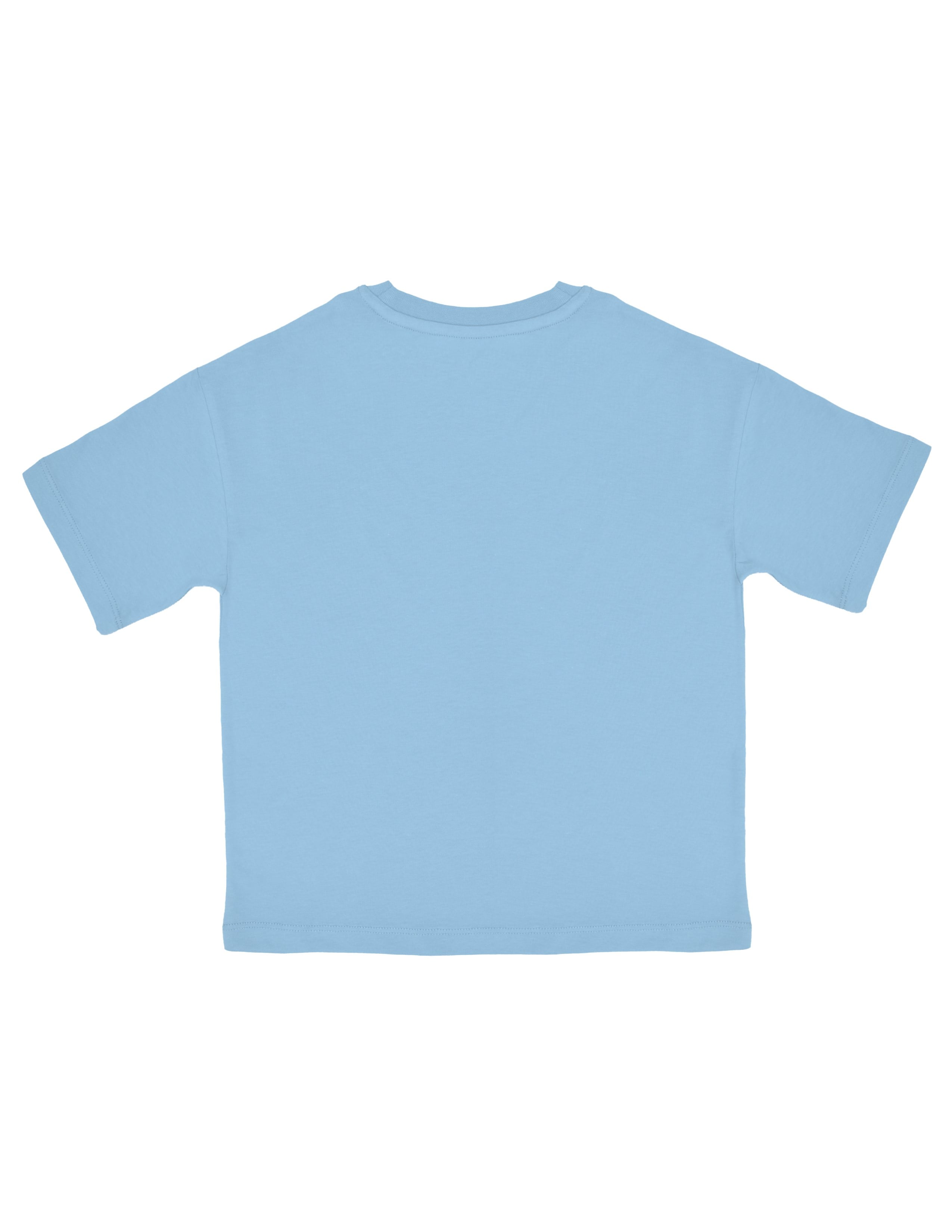 Bon Voyage Erkek Çocuk Açık Mavi Oversize T-shirt