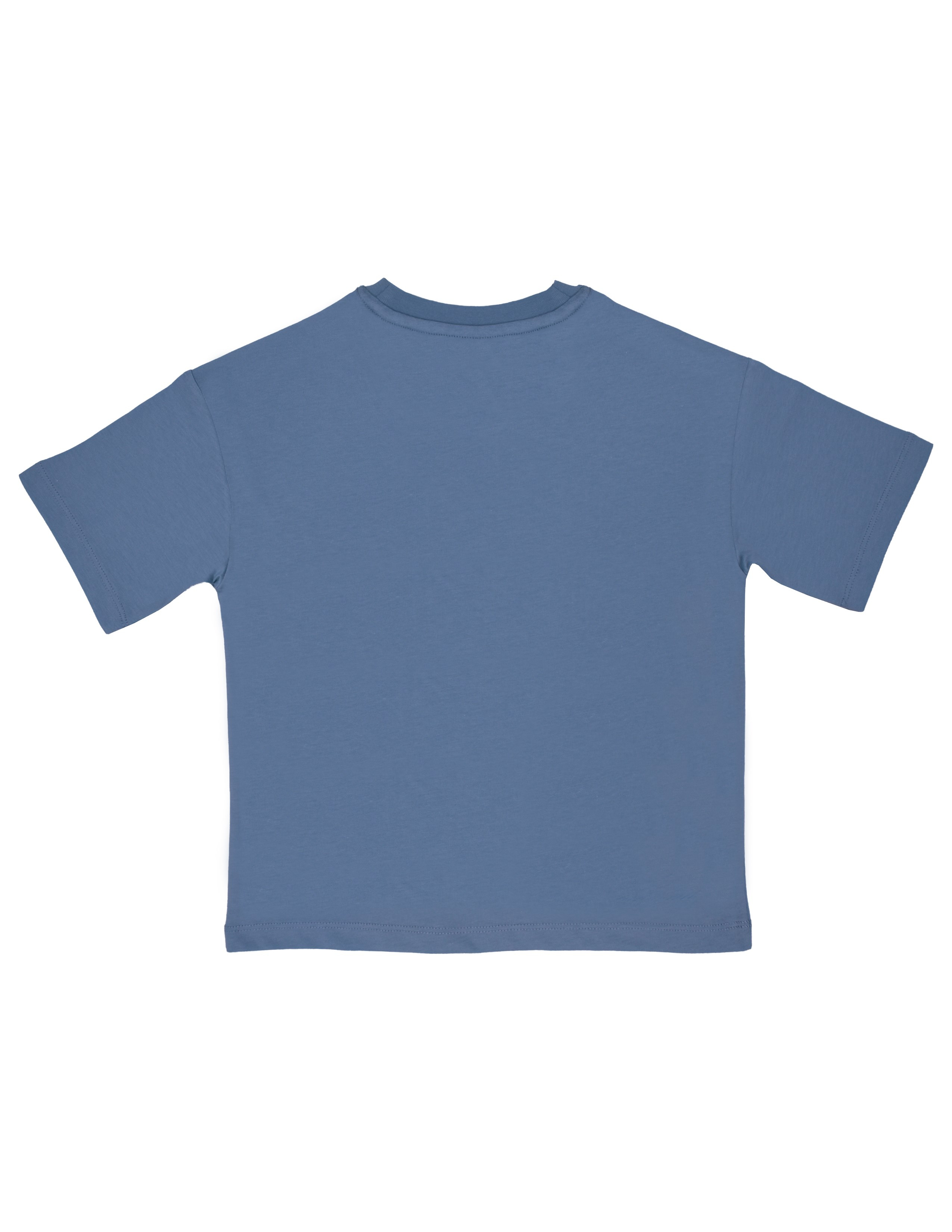 Bon Voyage Erkek Çocuk Koyu Mavi Oversize T-shirt