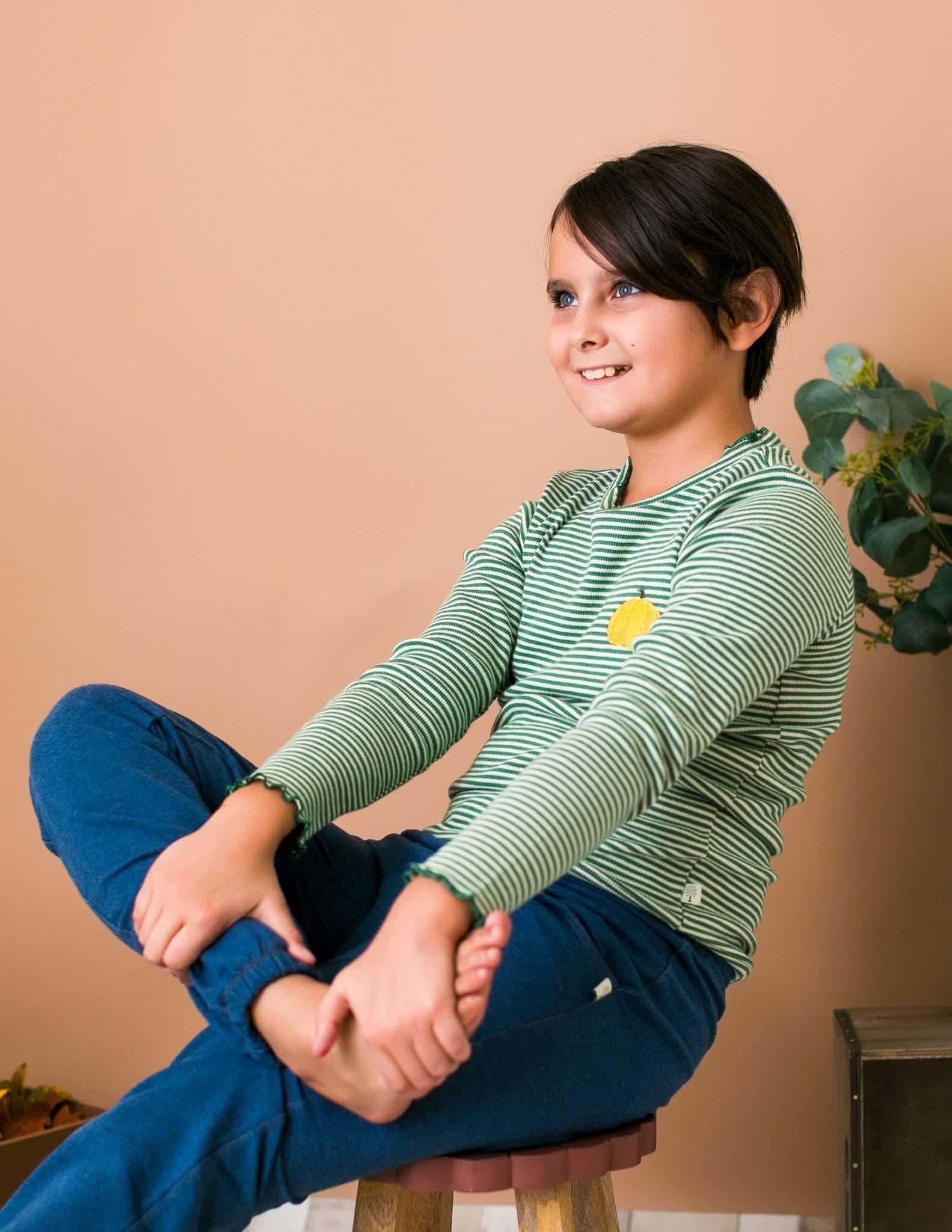 Cinnamon Kız Çocuk Yeşil T-shirt