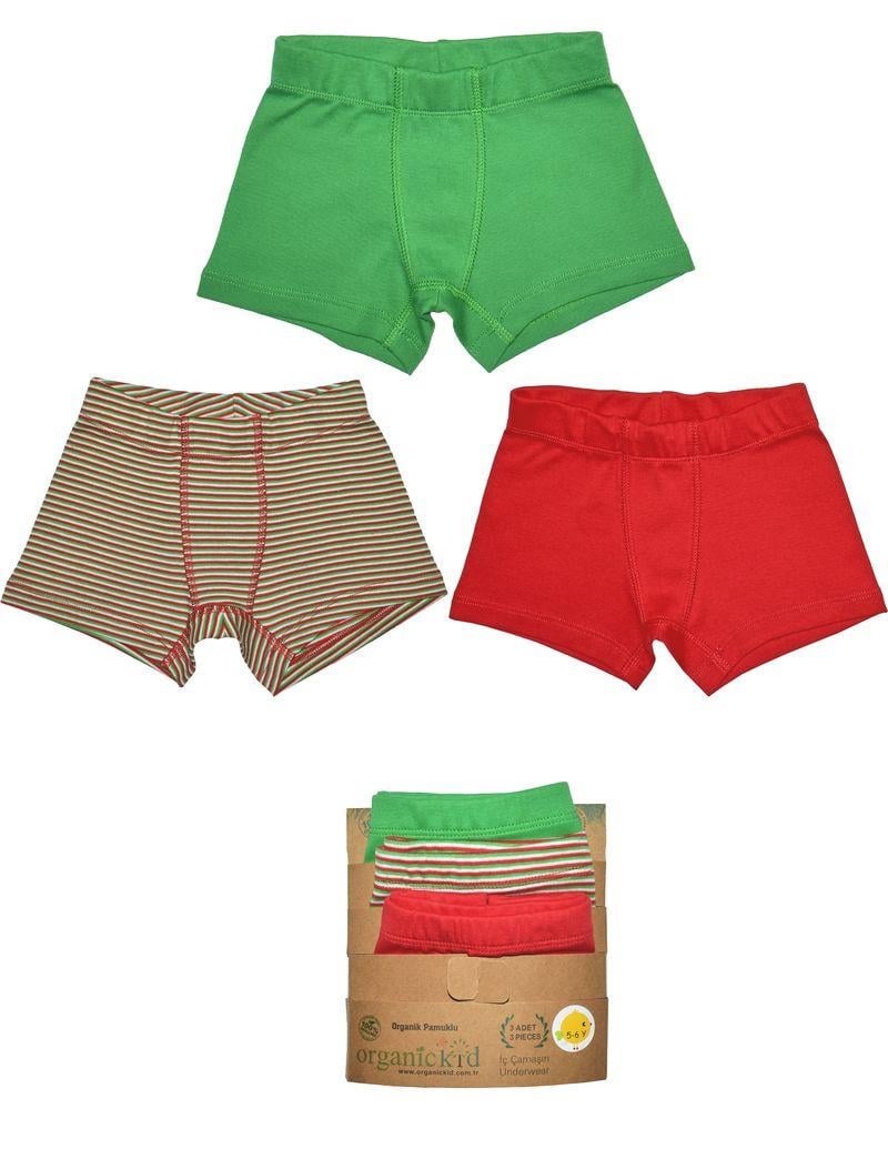 Cookie Erkek Çocuk İç Çamaşır Set 3'lü 