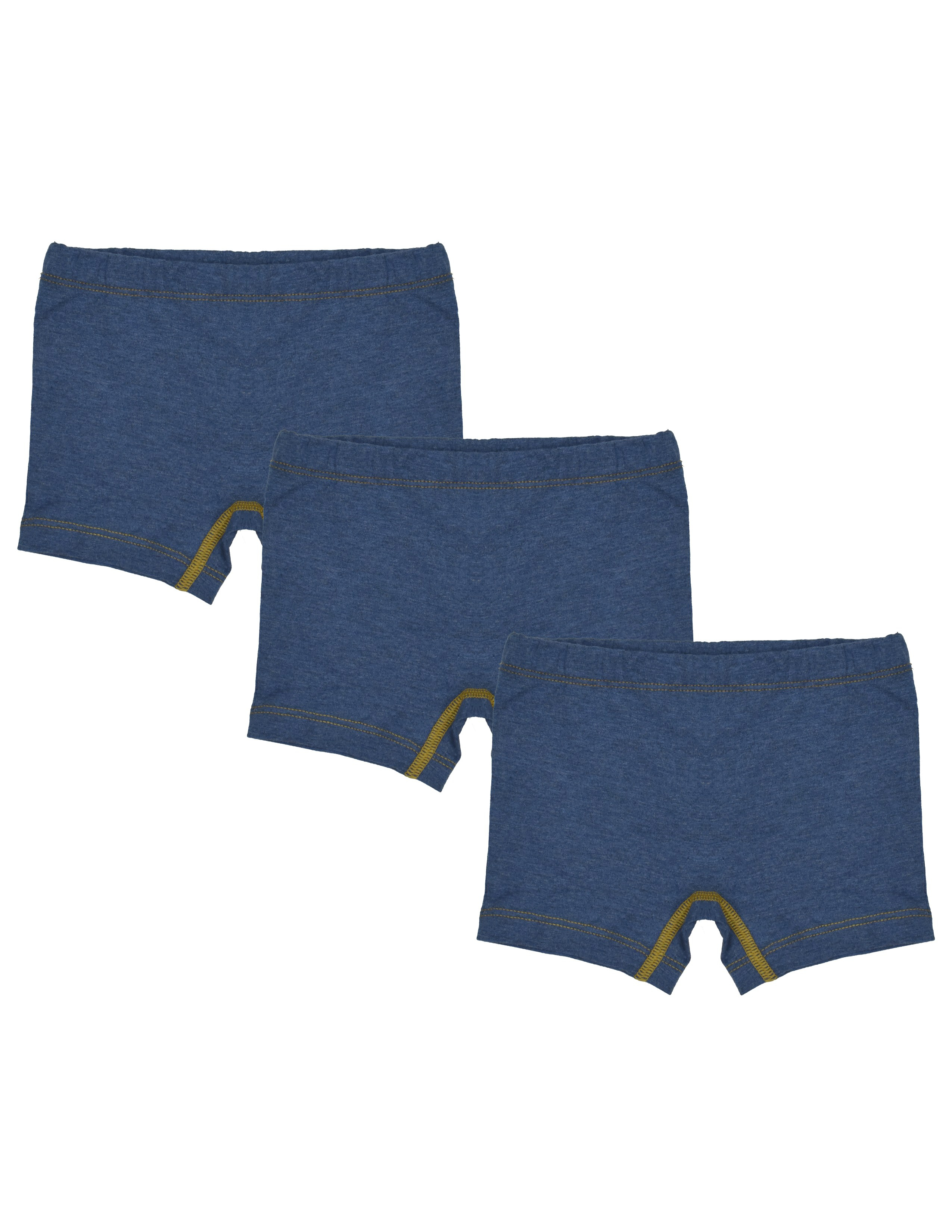 Denim Kız Çocuk Boxer Set 3'lü