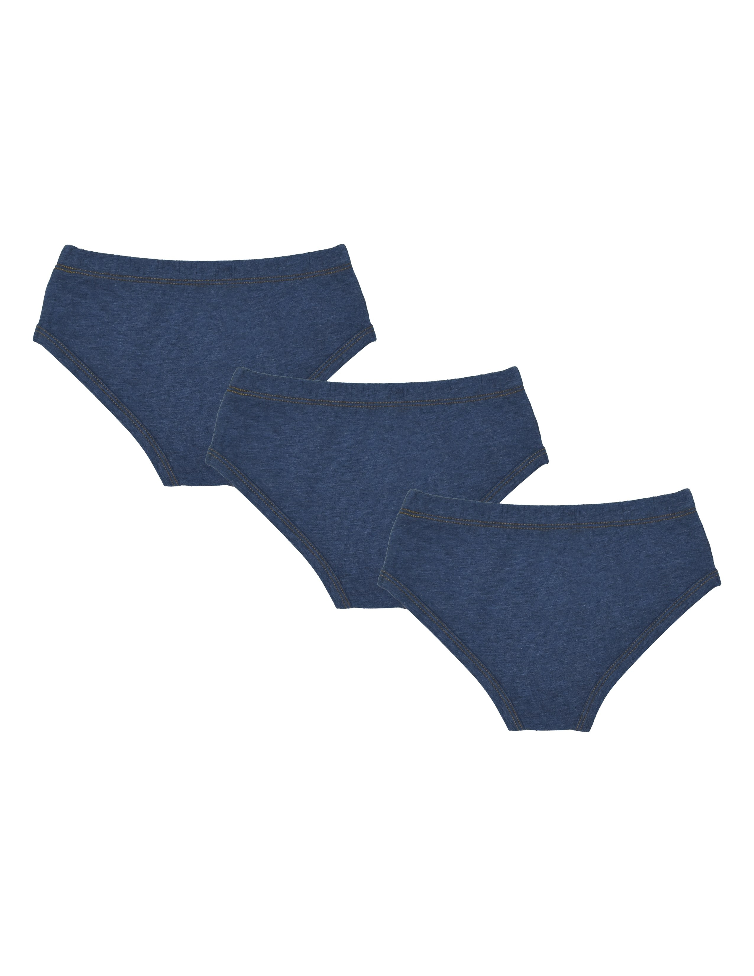 Denim Kız Çocuk İç Çamaşır Set 3'lü