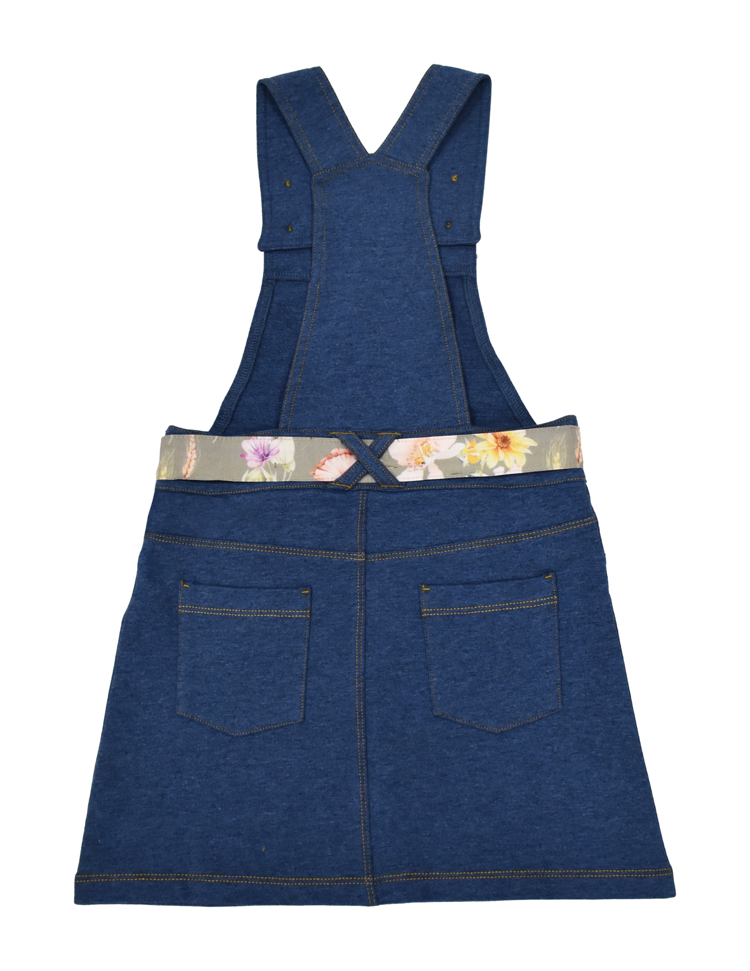 Denim Kız Çocuk Salopet Elbise