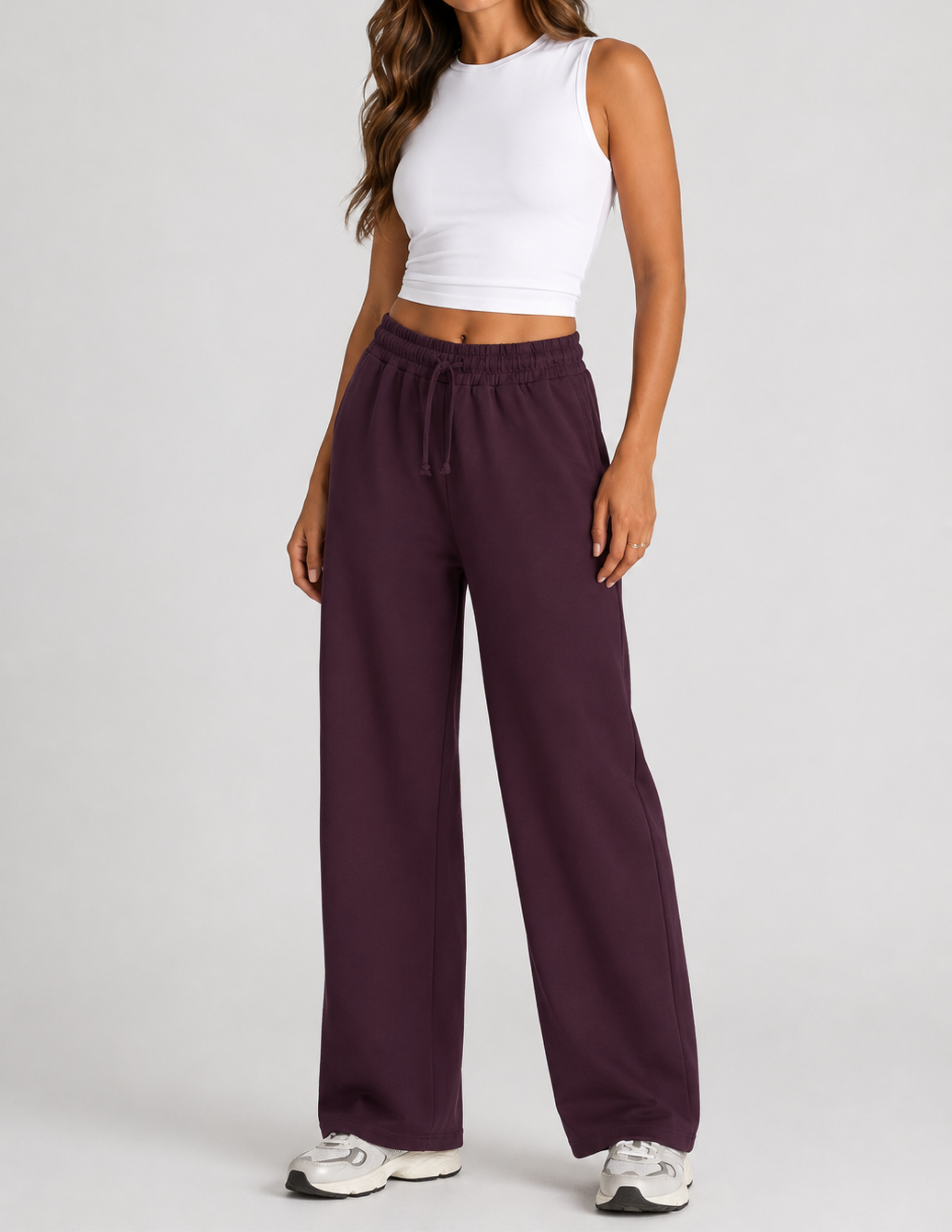 Dusty Rose Kadın Bordo Culotte Kesim Pantolon