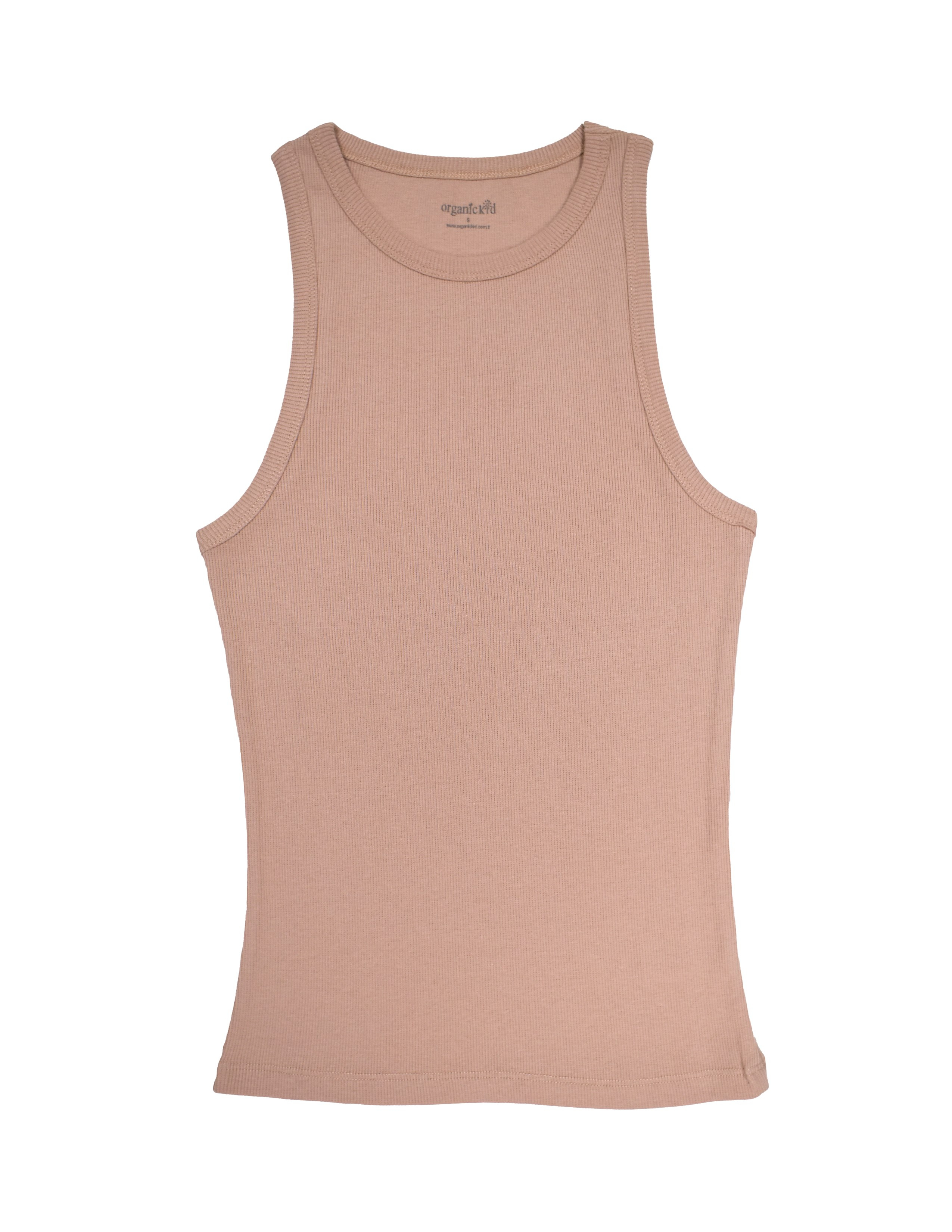 Dusty Rose Kadın Gül Kurusu Bisiklet Yaka Atlet