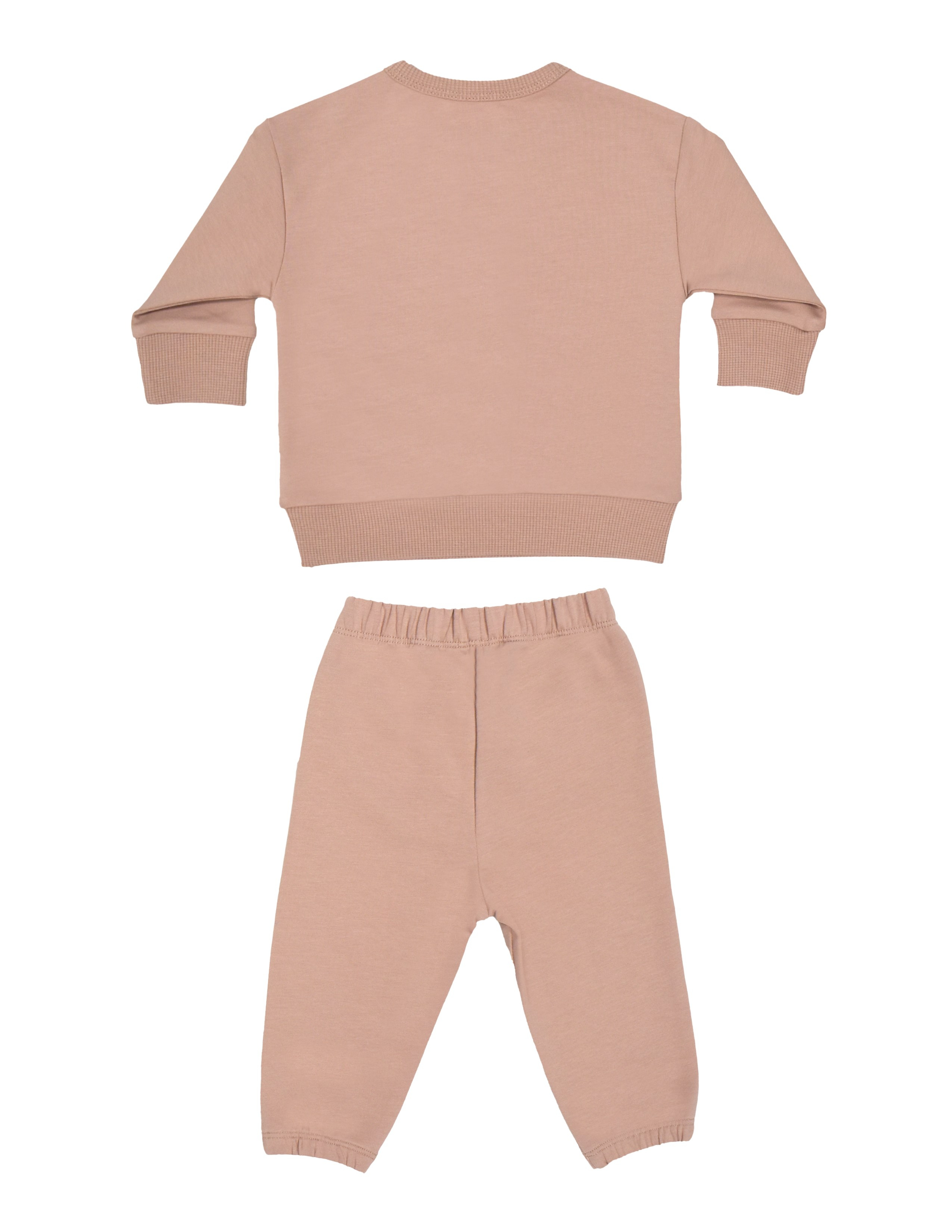 Dusty Rose Kız Bebek Gül Kurusu 2'li Takım
