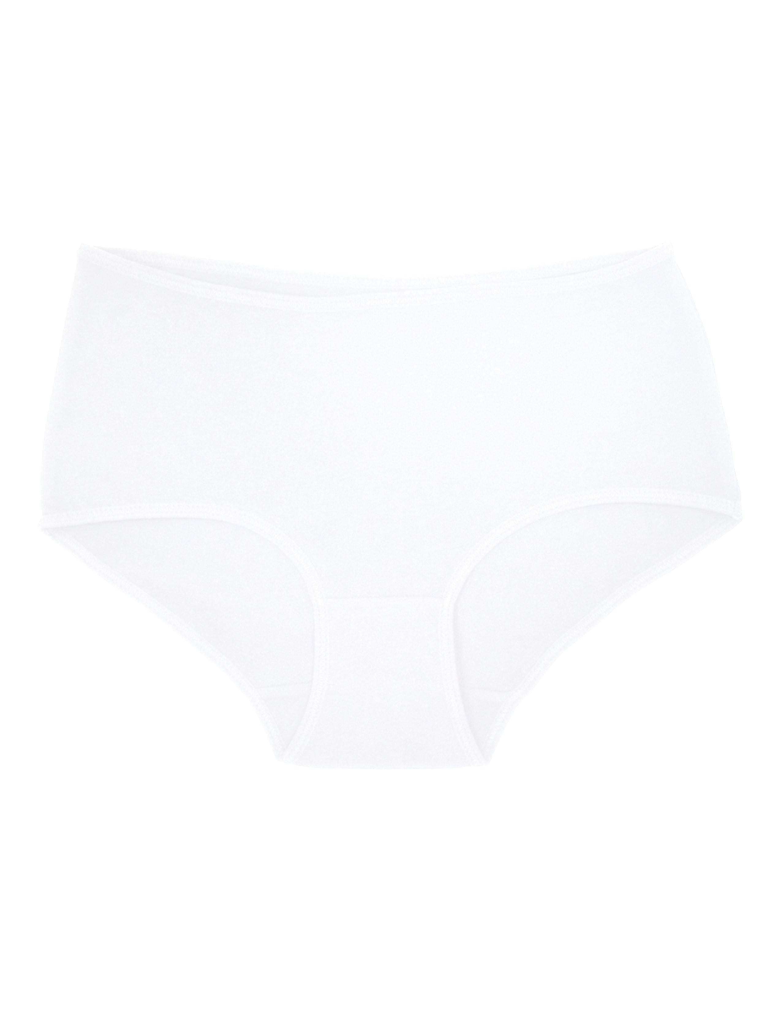 Ease Kadın Beyaz Yüksek Bel Slip Külot 2'li Set