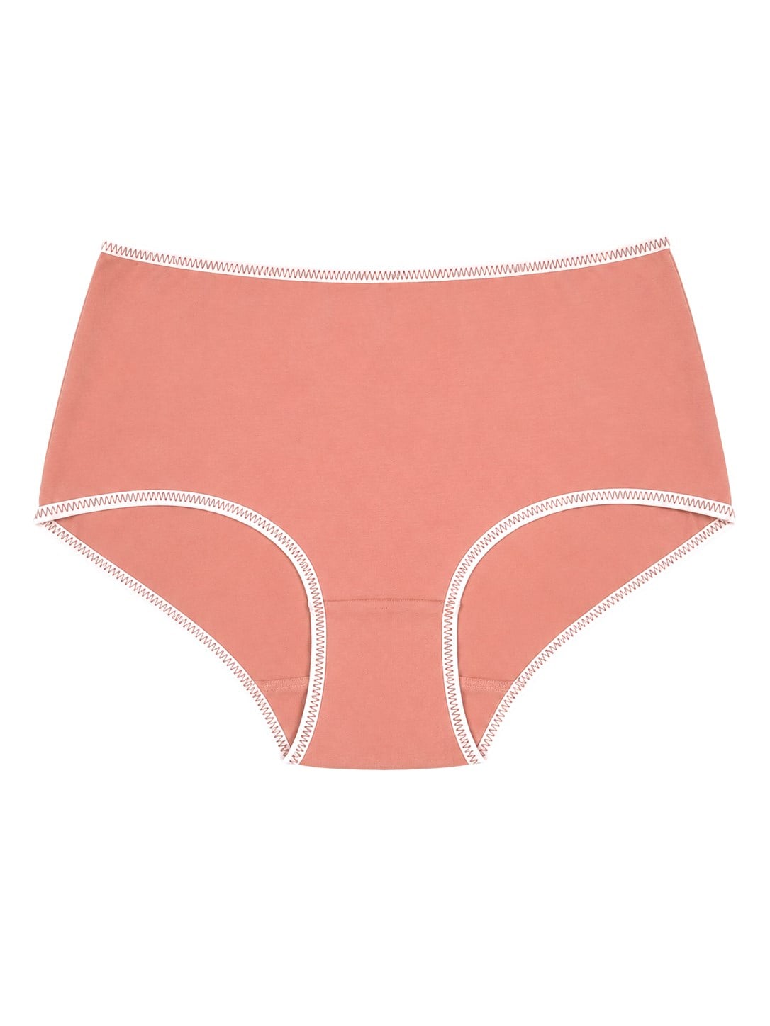Ease Kadın Gülkurusu-Sarı Yüksek Bel Slip Külot 2'li Set