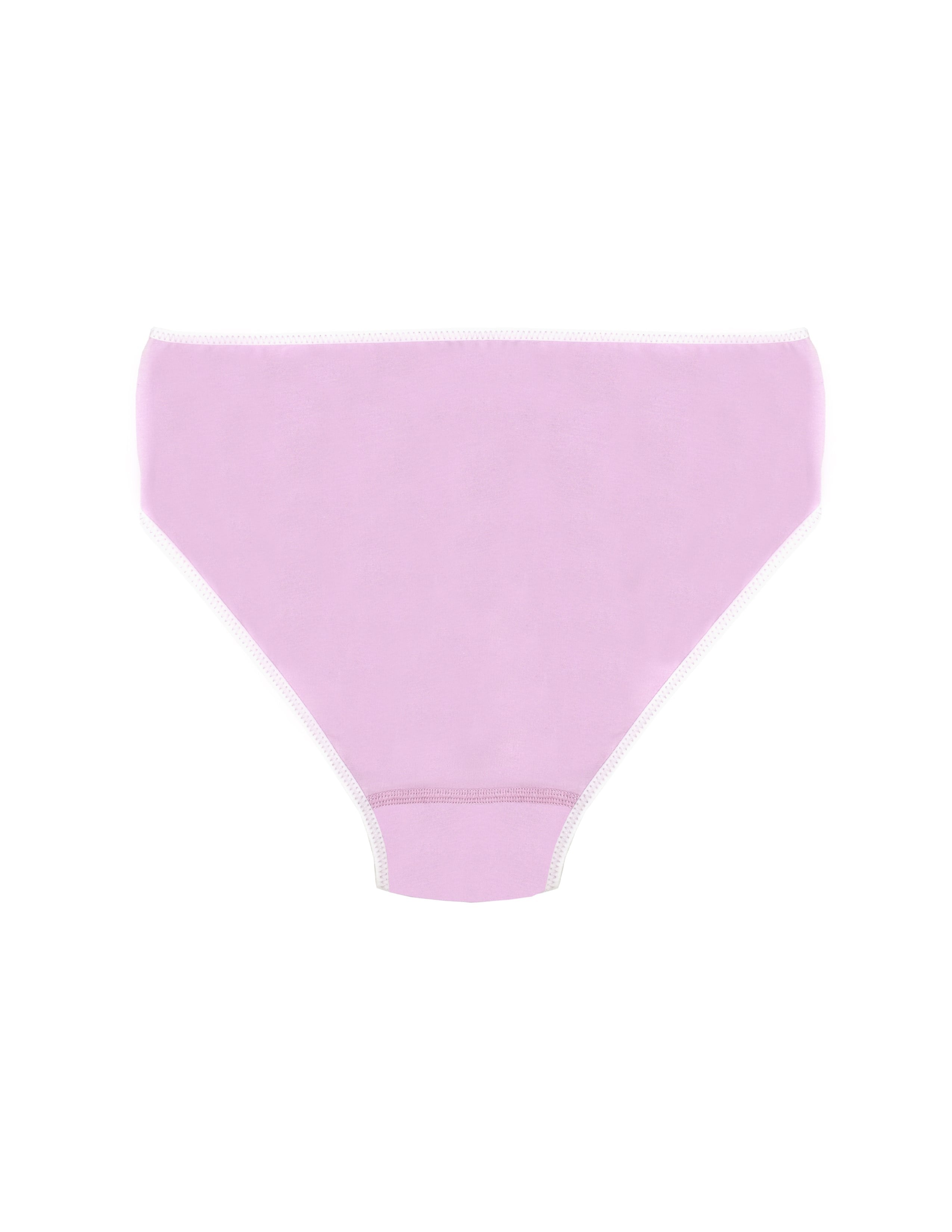 Ease Kadın Lila/Pudra Slip Külot 2'li Set