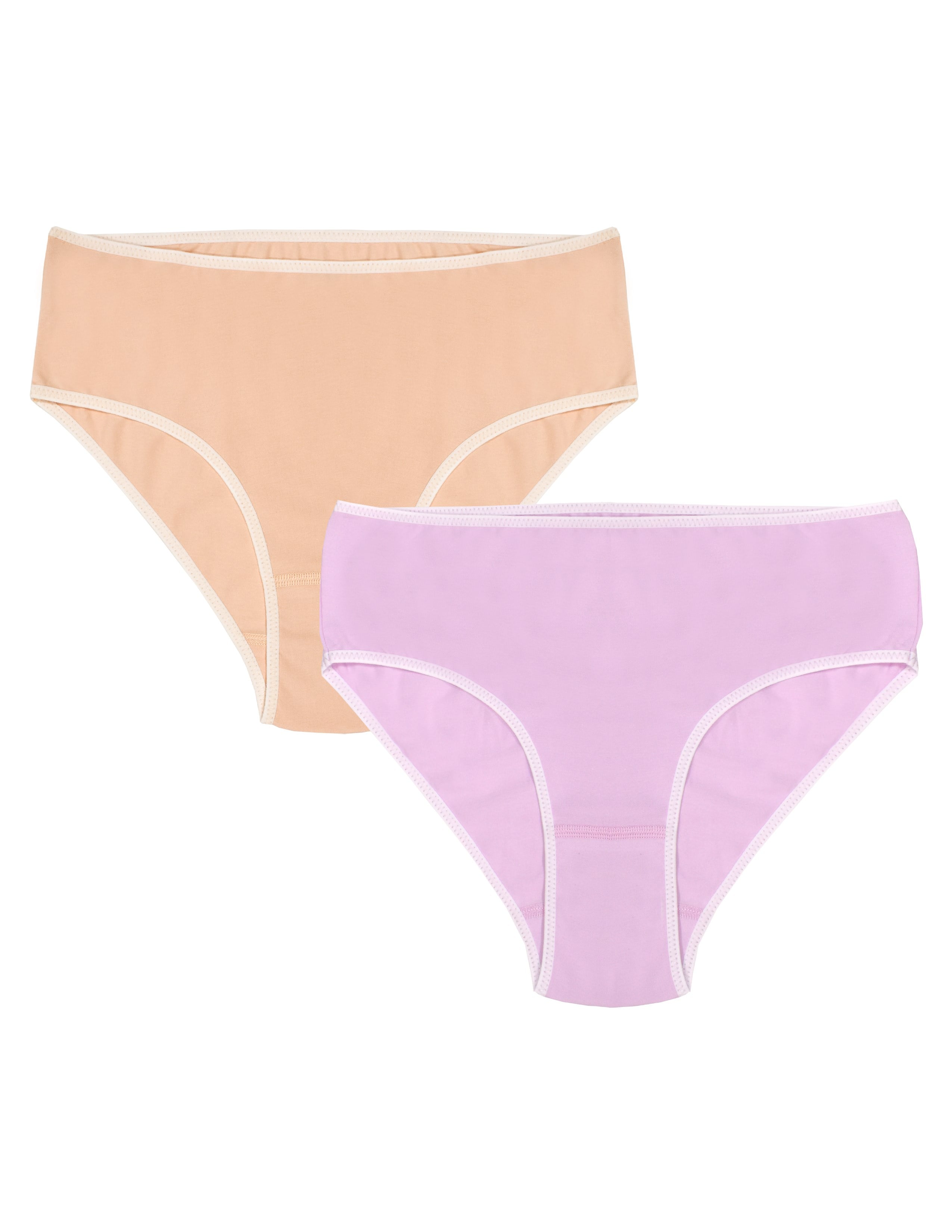 Ease Kadın Lila/Pudra Slip Külot 2'li Set