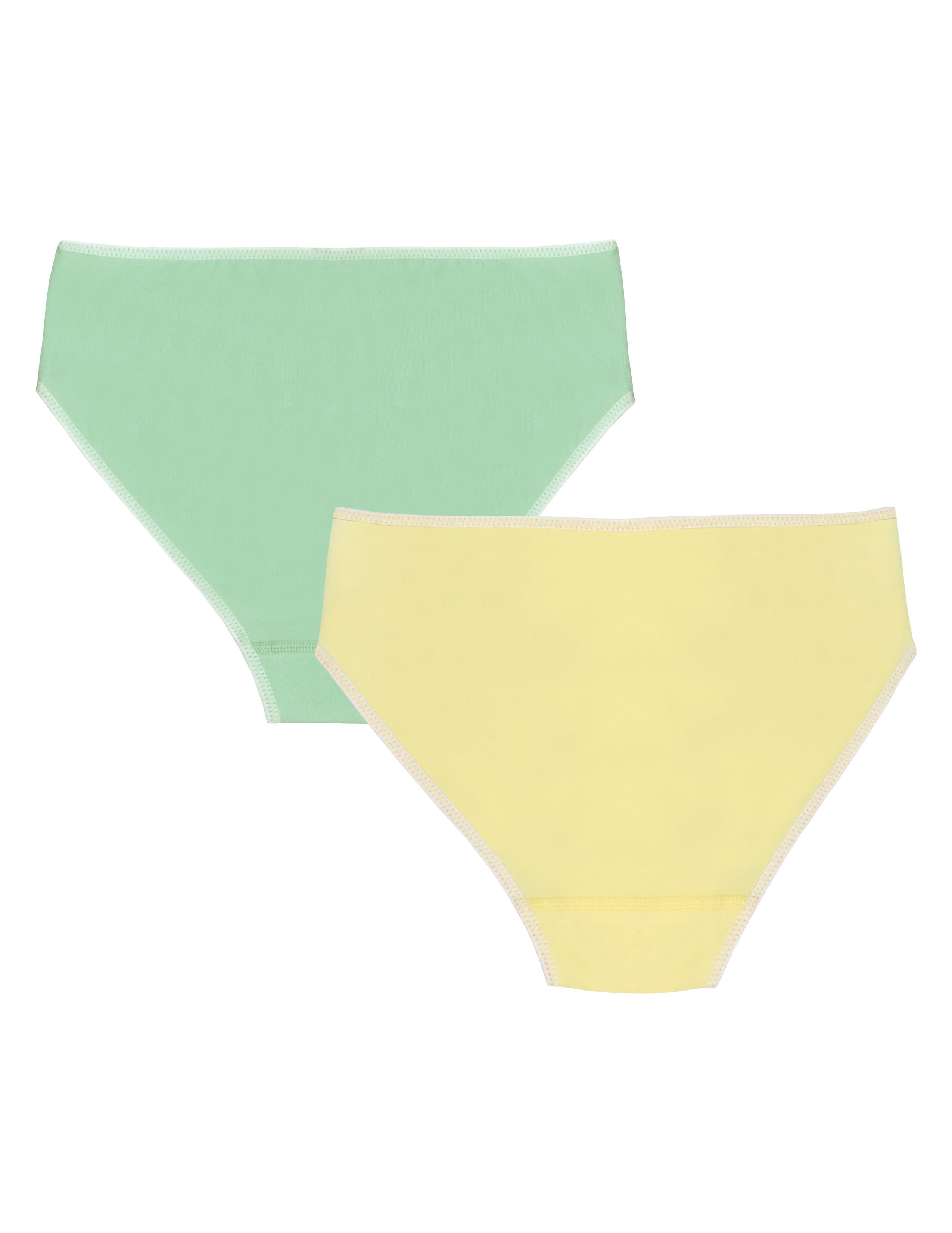 Ease Kadın Sarı/Yeşil Slip Külot 2'li Set