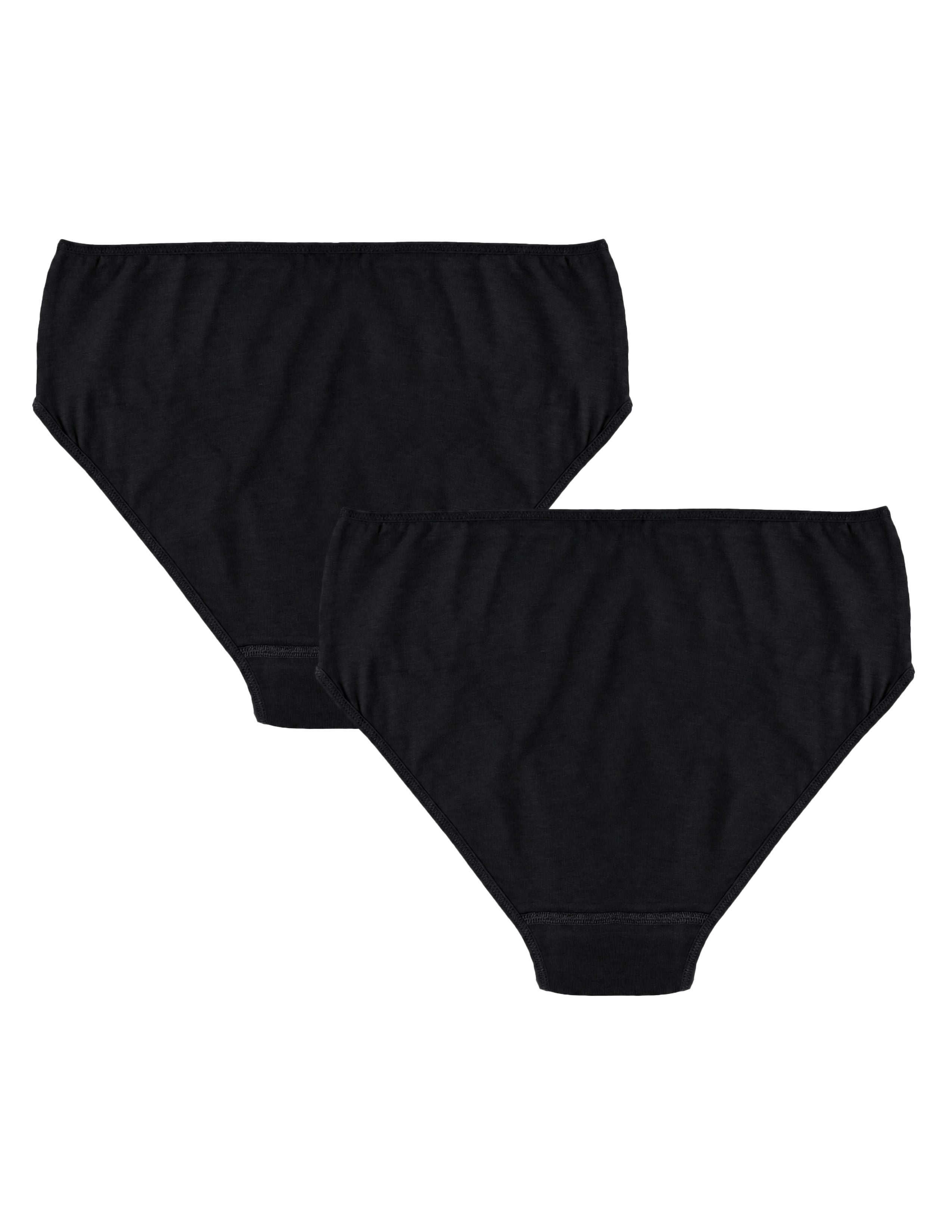 Ease Kadın Siyah Slip Külot 2'li Set