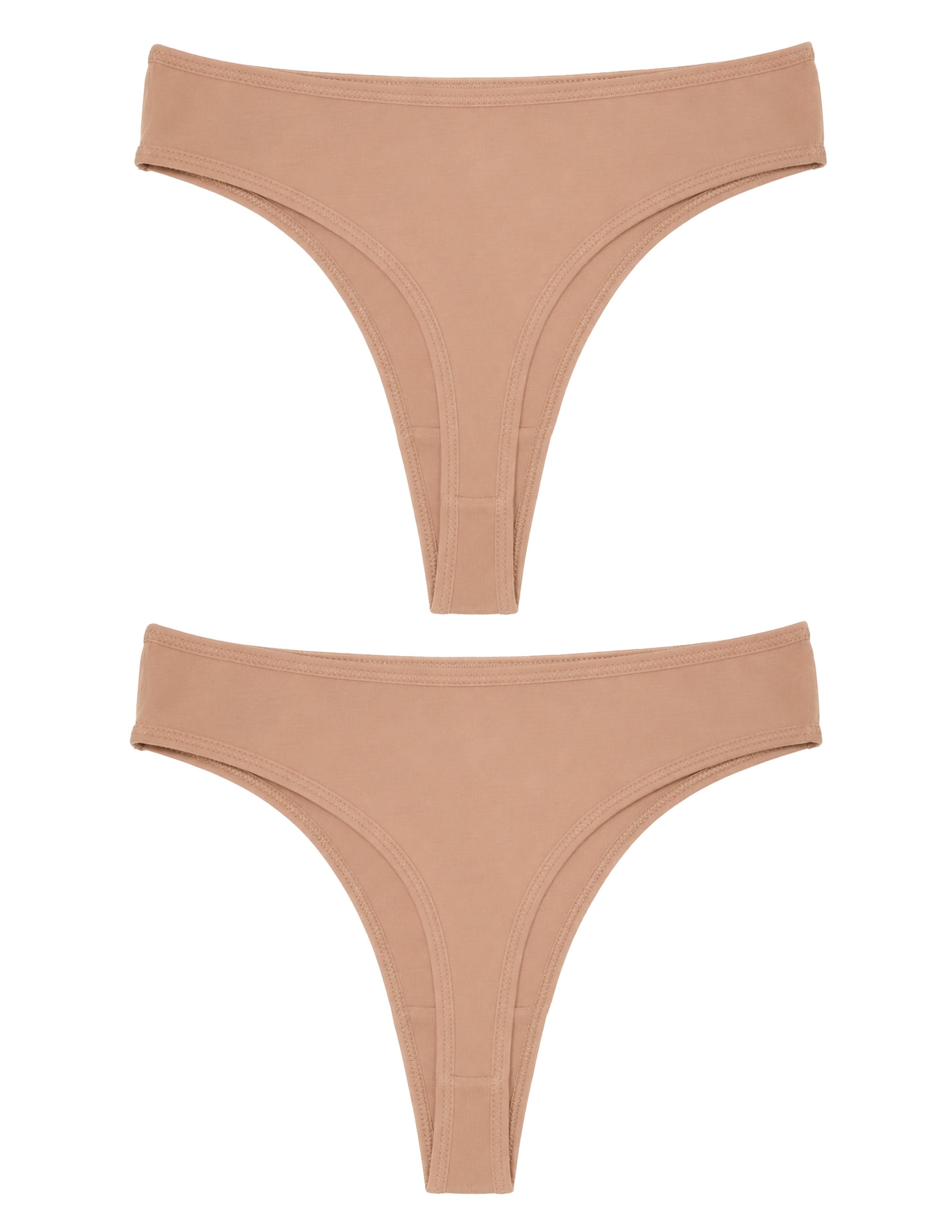 Ease Kadın Ten Tanga Külot 2'li Set