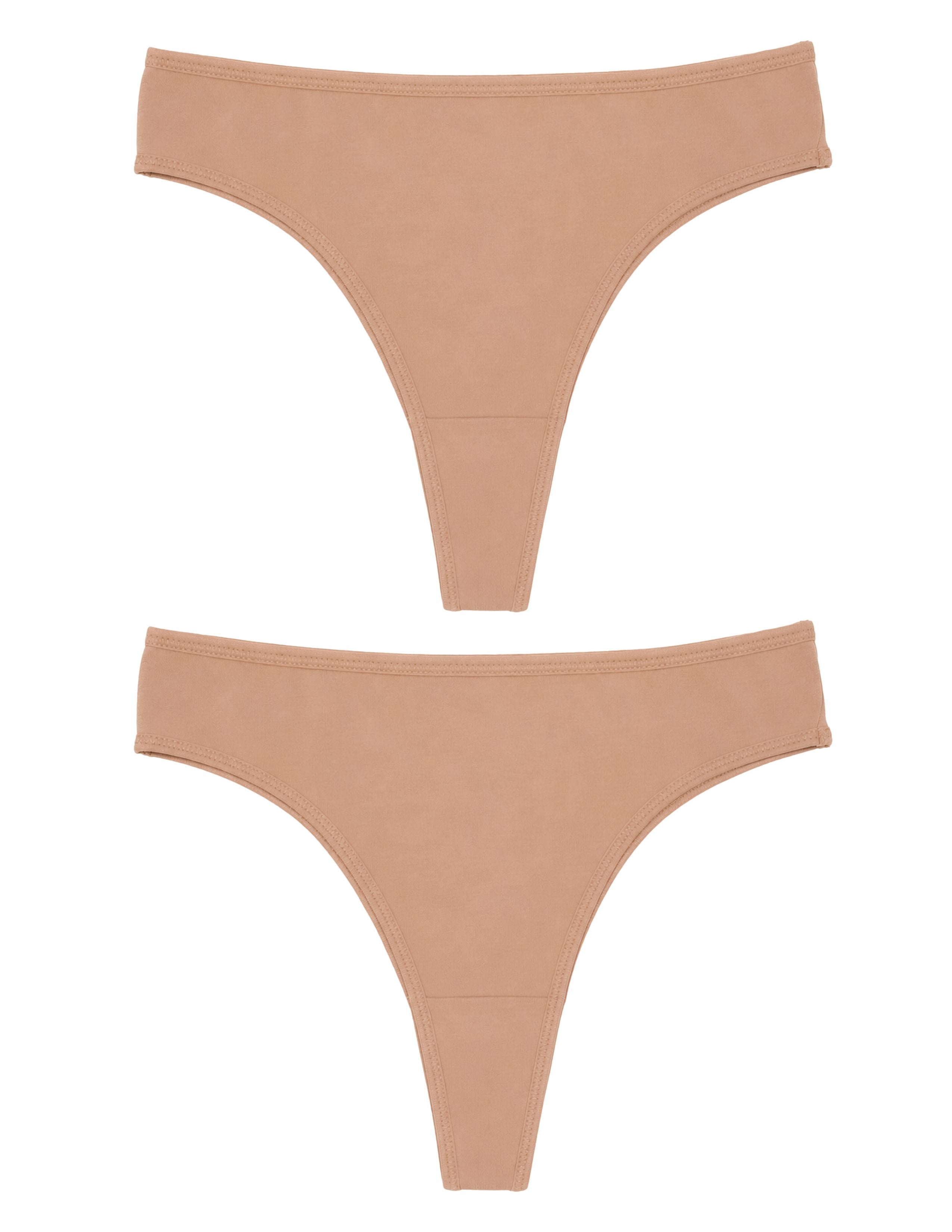 Ease Kadın Ten Tanga Külot 2'li Set