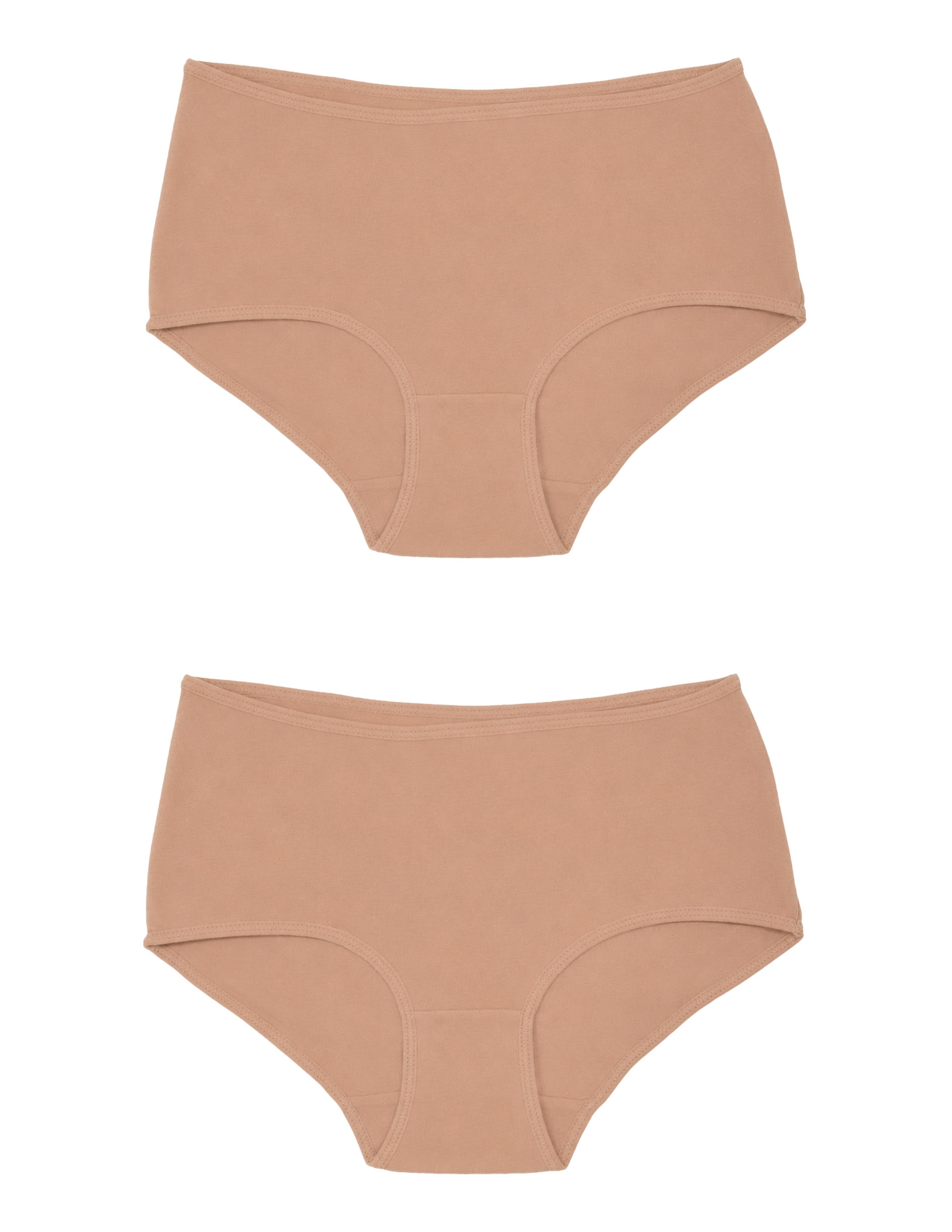Ease Kadın Ten Yüksek Bel Slip Külot 2'li Set