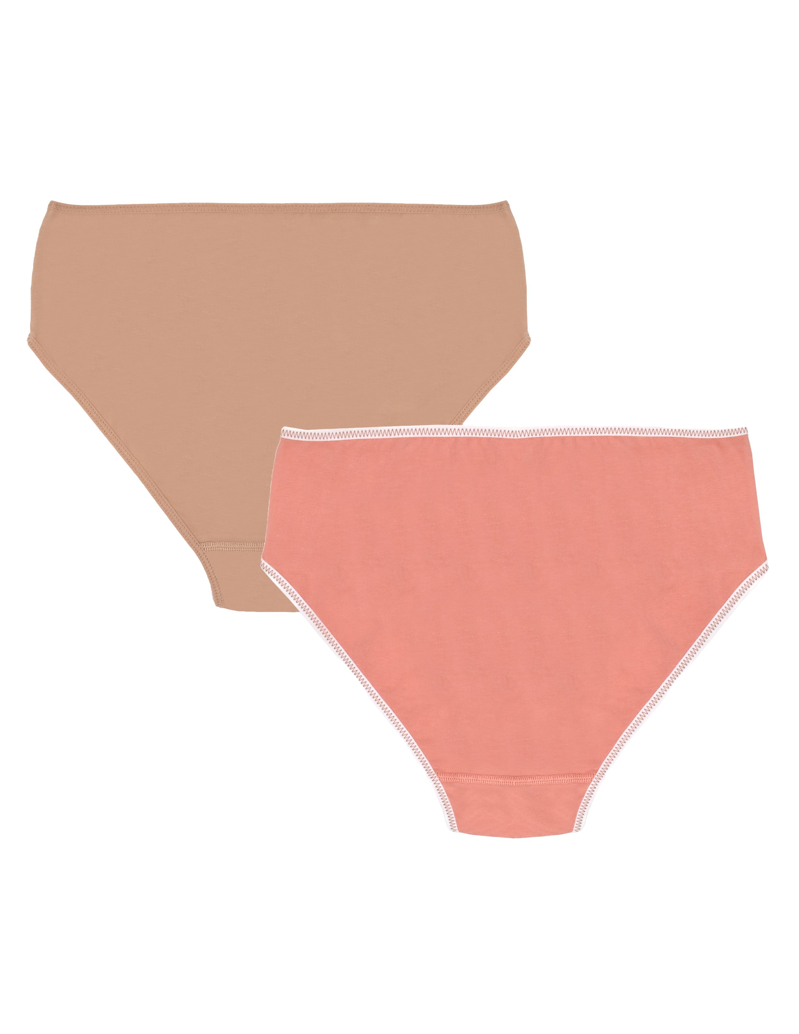 Ease Kadın Ten/Pembe Slip Külot 2'li Set