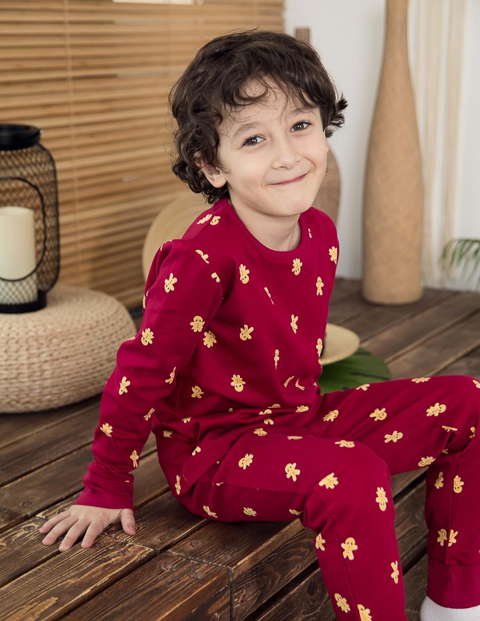 Gingerbread Çocuk Pijama Takımı