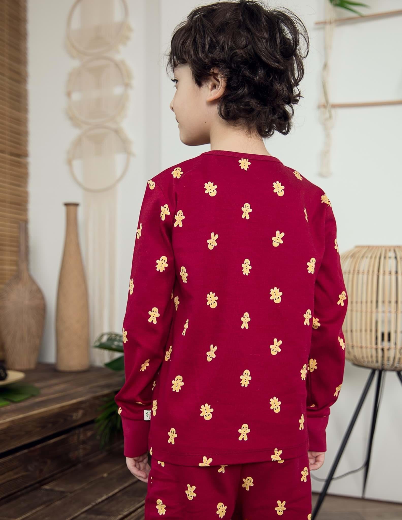 Gingerbread Çocuk Pijama Takımı
