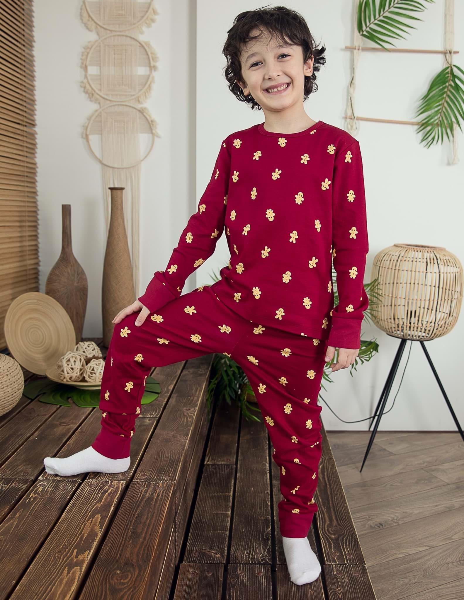 Gingerbread Çocuk Pijama Takımı