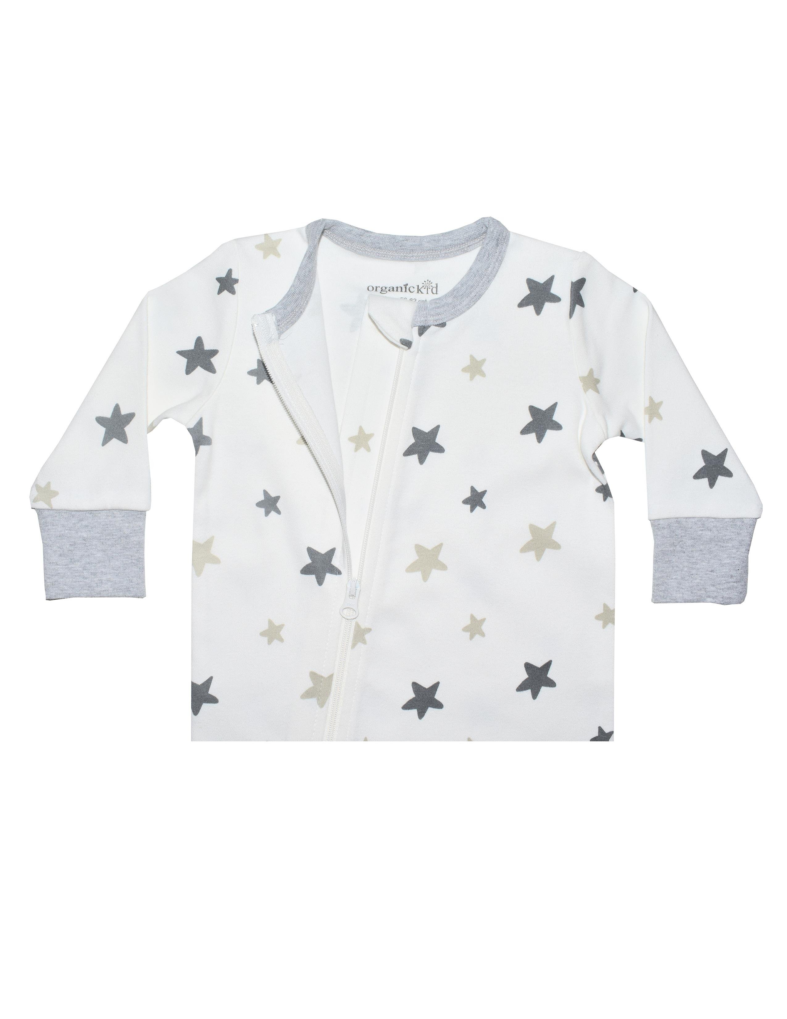 Gray Star Erkek Bebek Fermuarlı Tulum