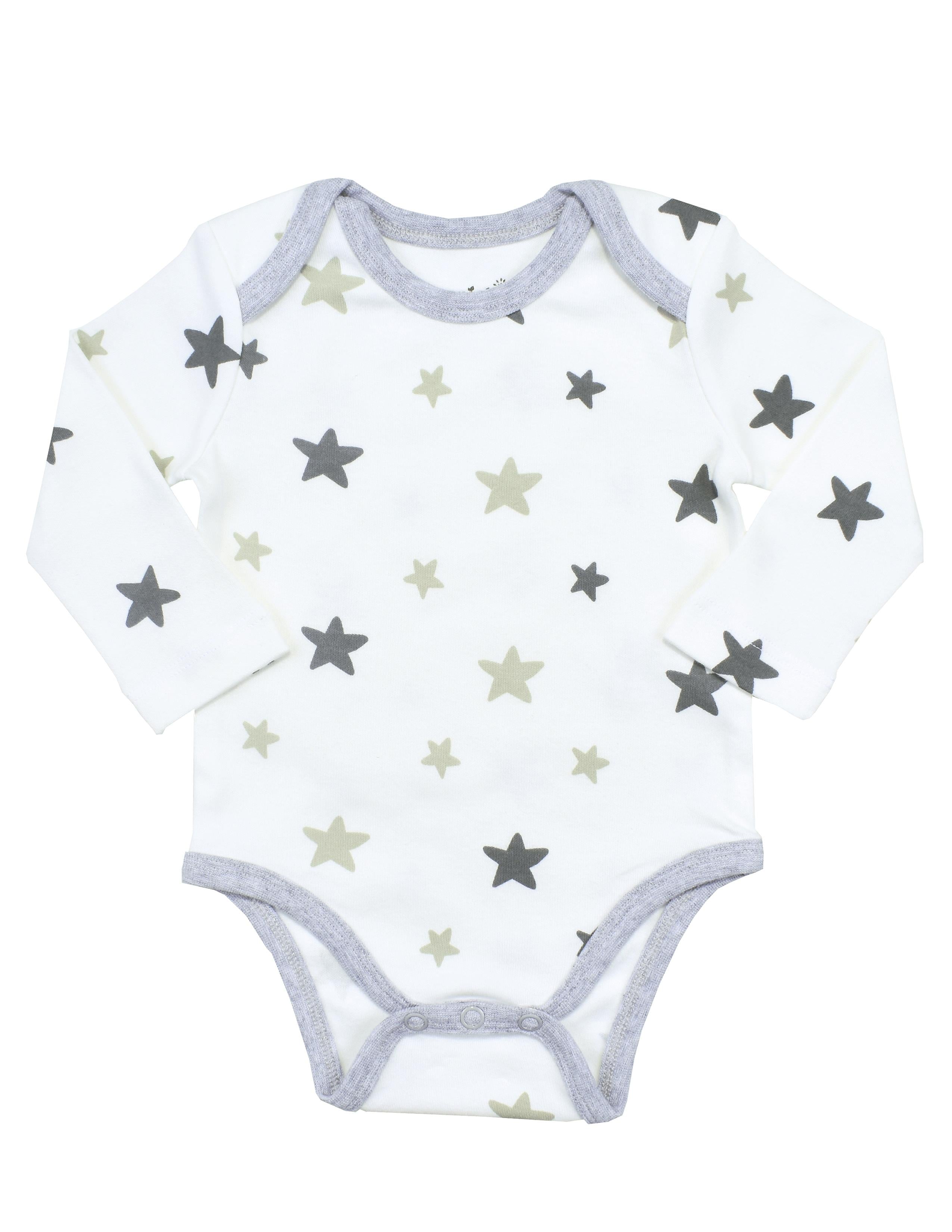 Gray Star Erkek Bebek Uzun Kol Body