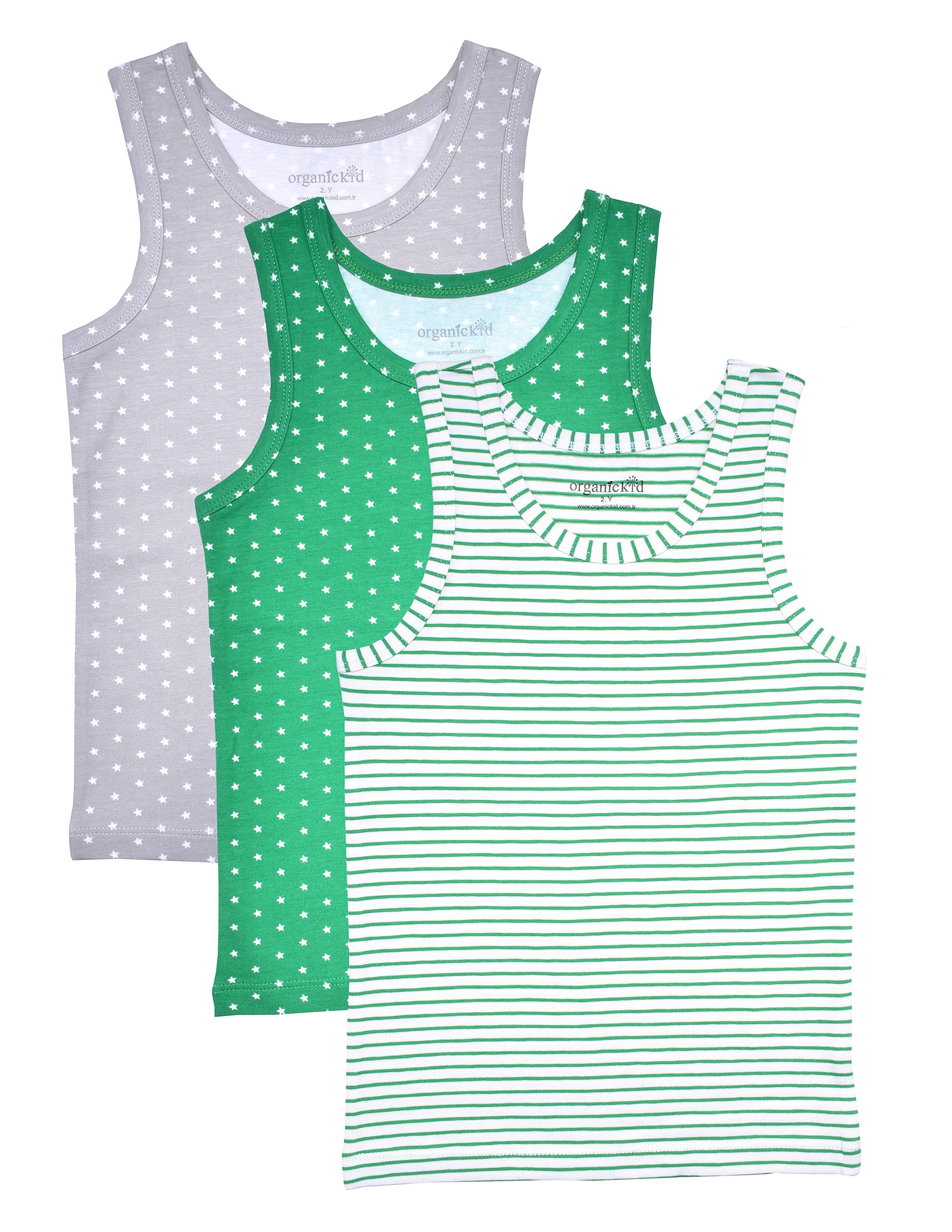 Green Star Erkek Çocuk Atlet Seti 3'lü