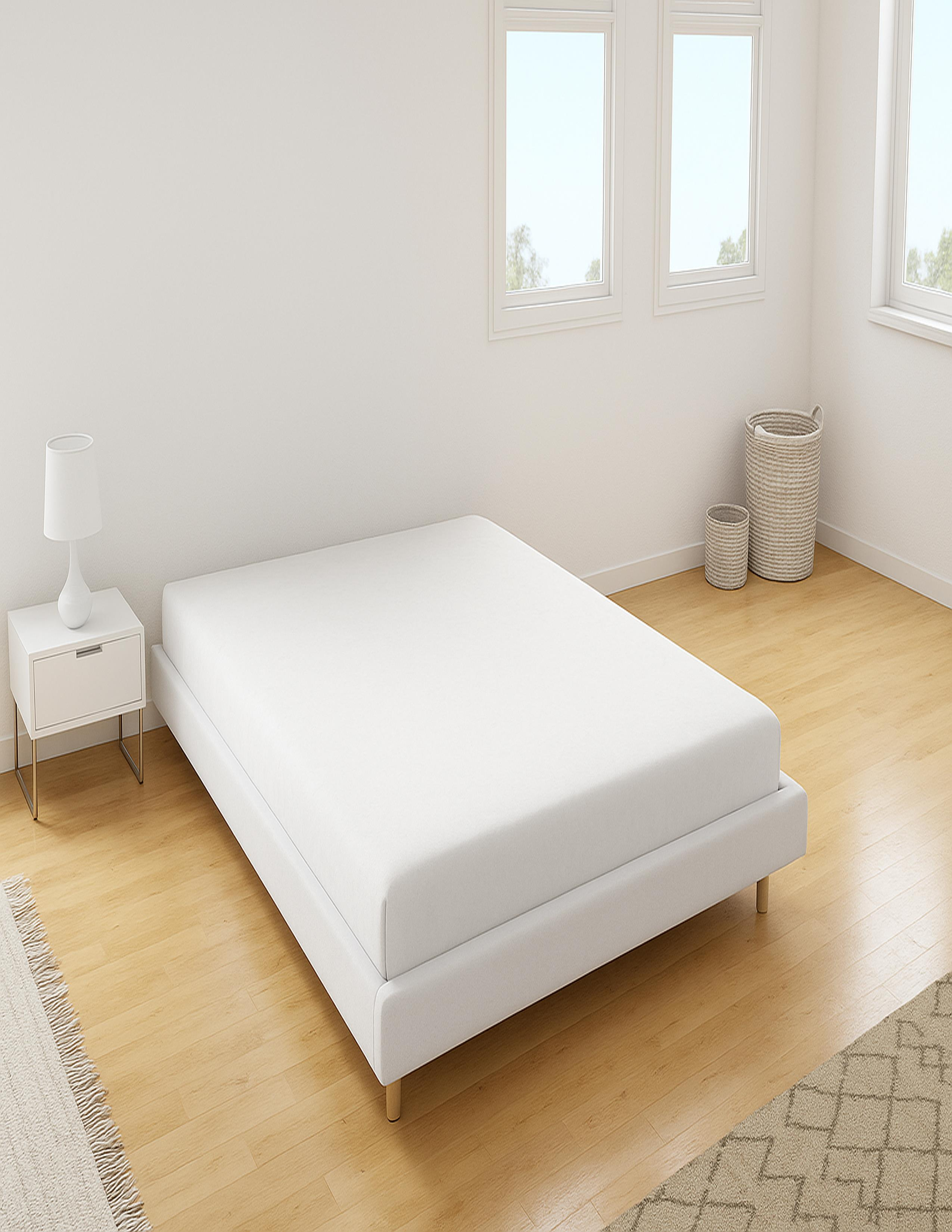 Home Collection Beyaz Çift Kişilik Lastikli Çarşaf 160x200