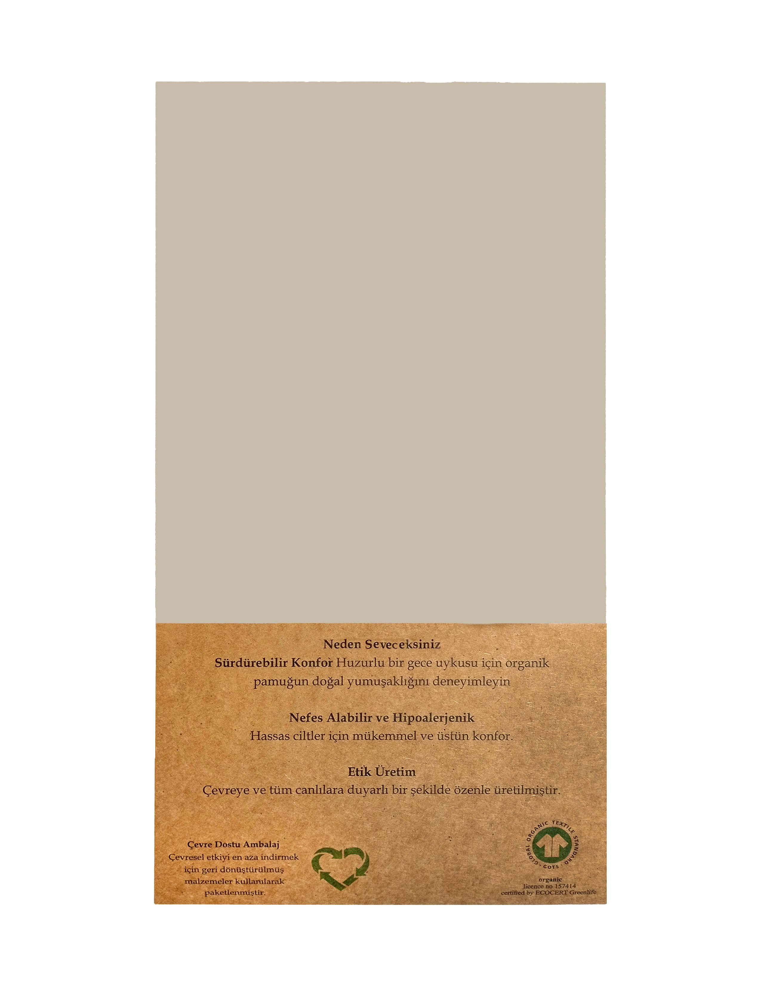 Home Collection Gri 2'li Yastık Kılıfı 50x70