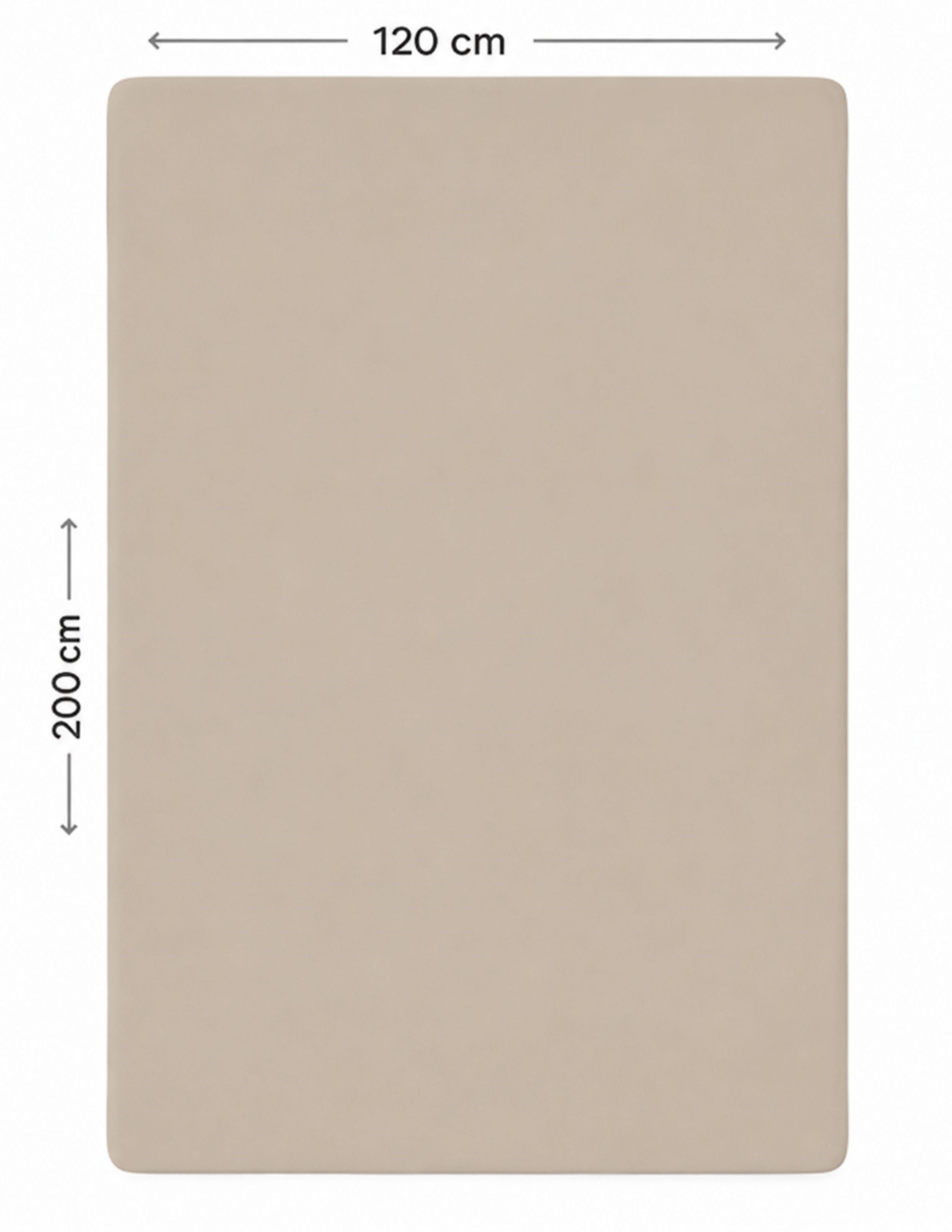 Home Collection Gri Tek Kişilik Lastikli Battal Çarşaf 120X200