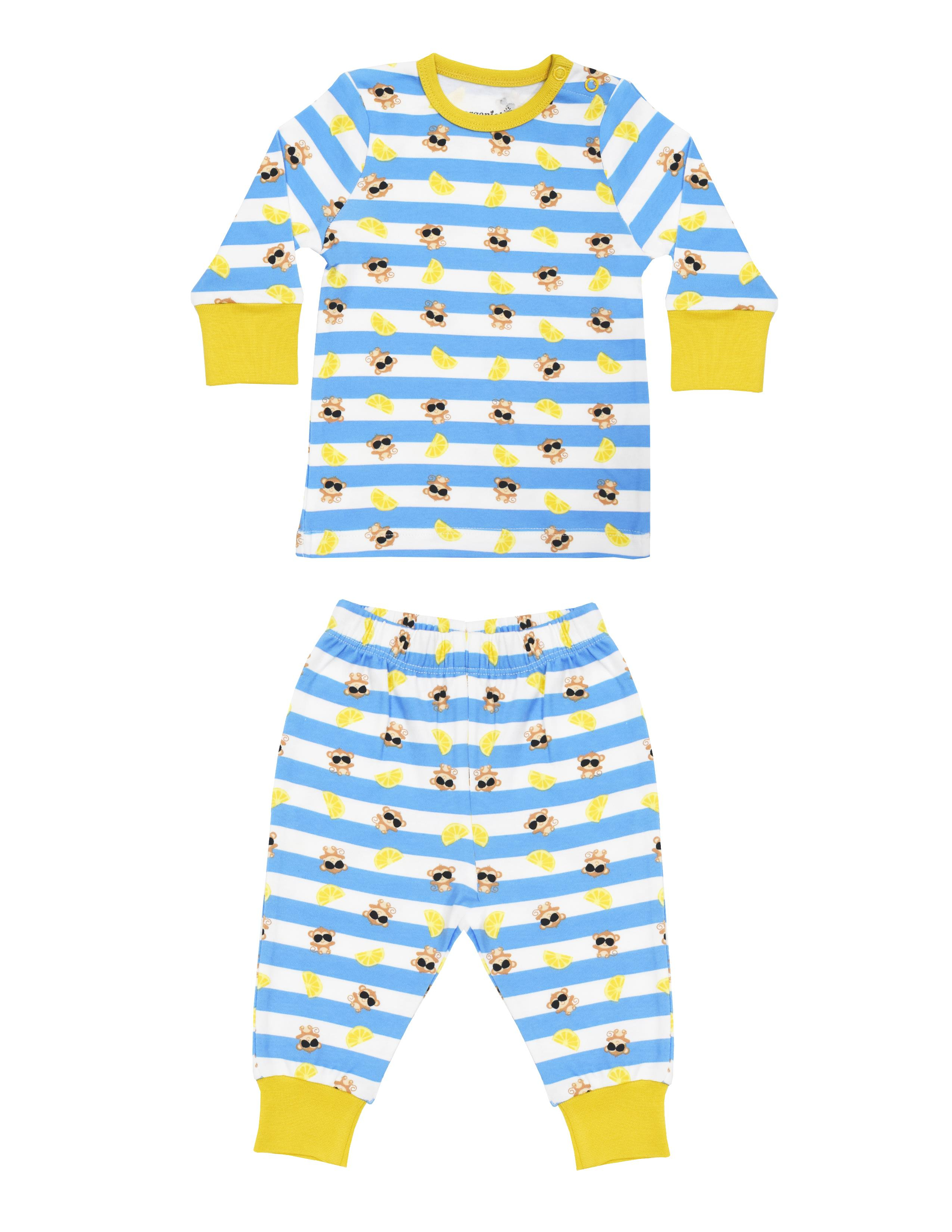 Mix Bebek Cool Monkey Pijama Takımı
