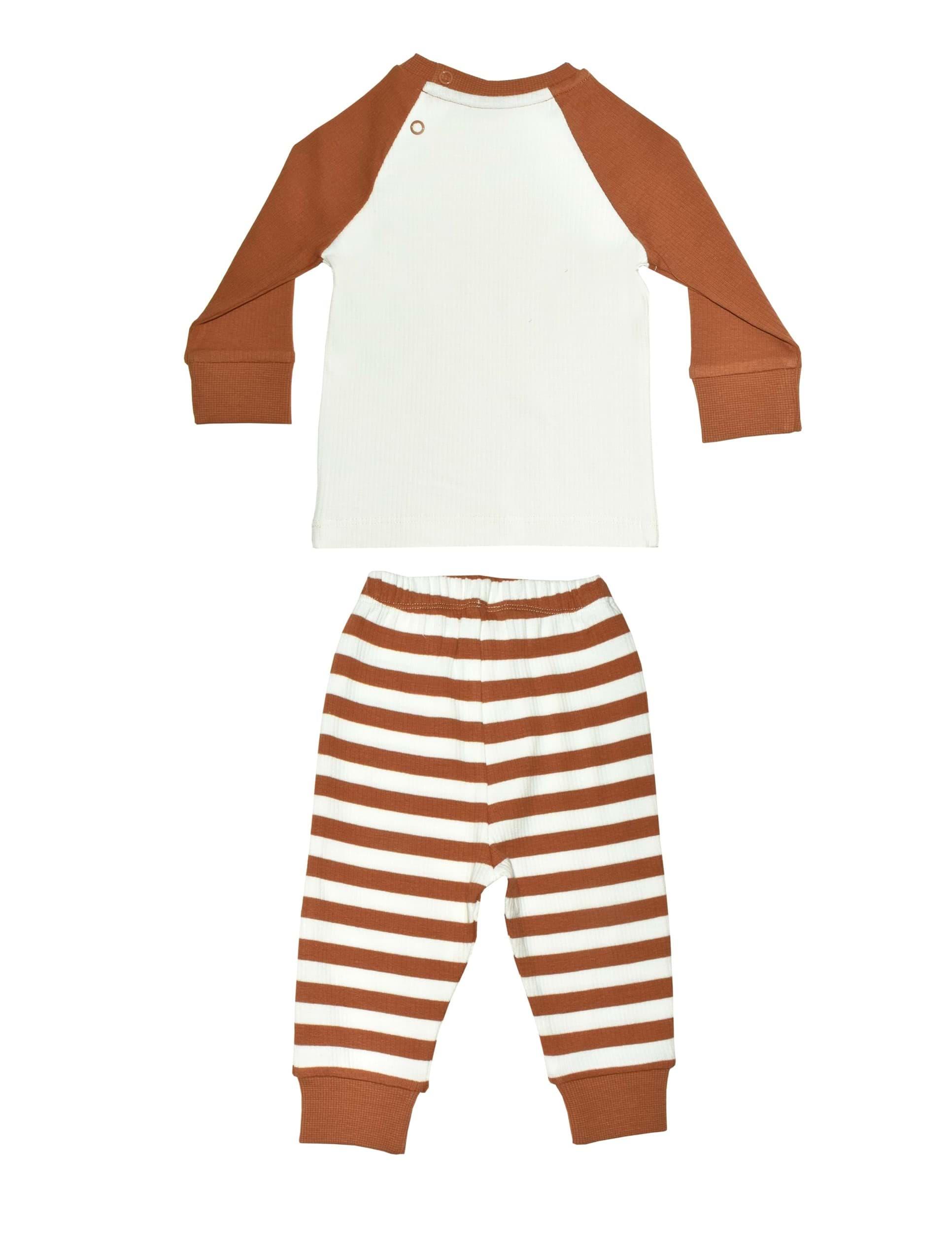 Mocha Bebek Kahverengi Pijama Takımı