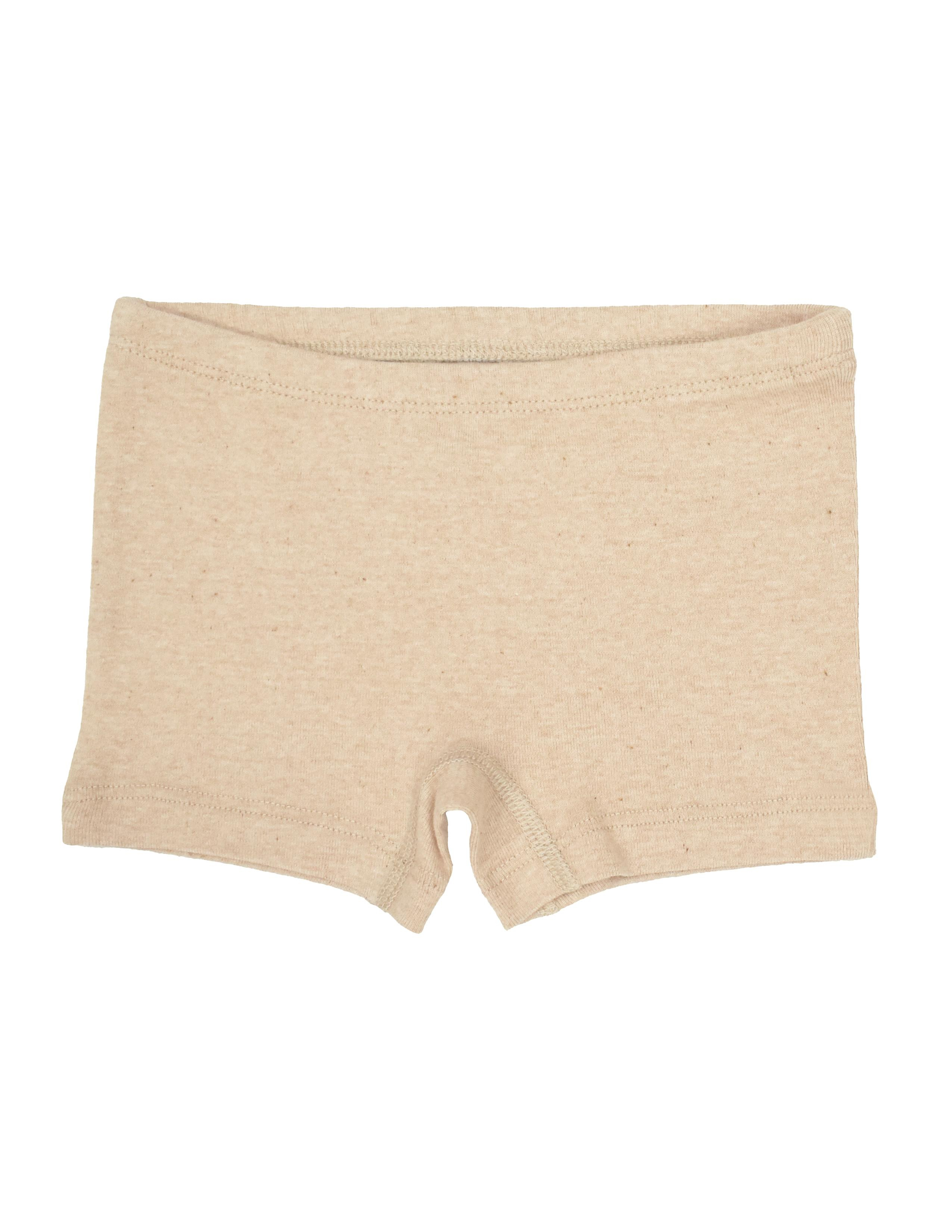 Natural Cotton Kız Çocuk Ekru Boxer Set 3'lü