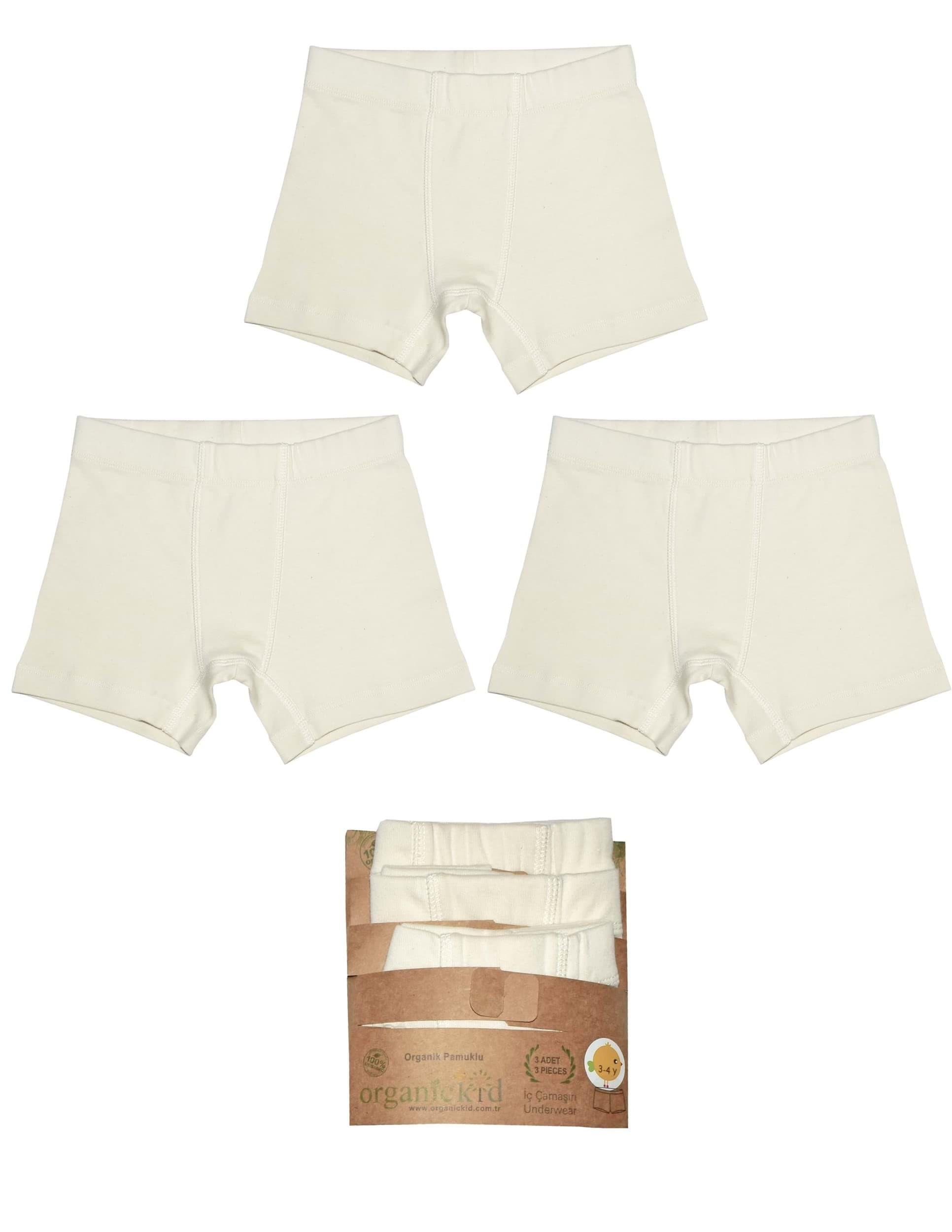 Naturel Erkek Çocuk Boxer Set 3lü