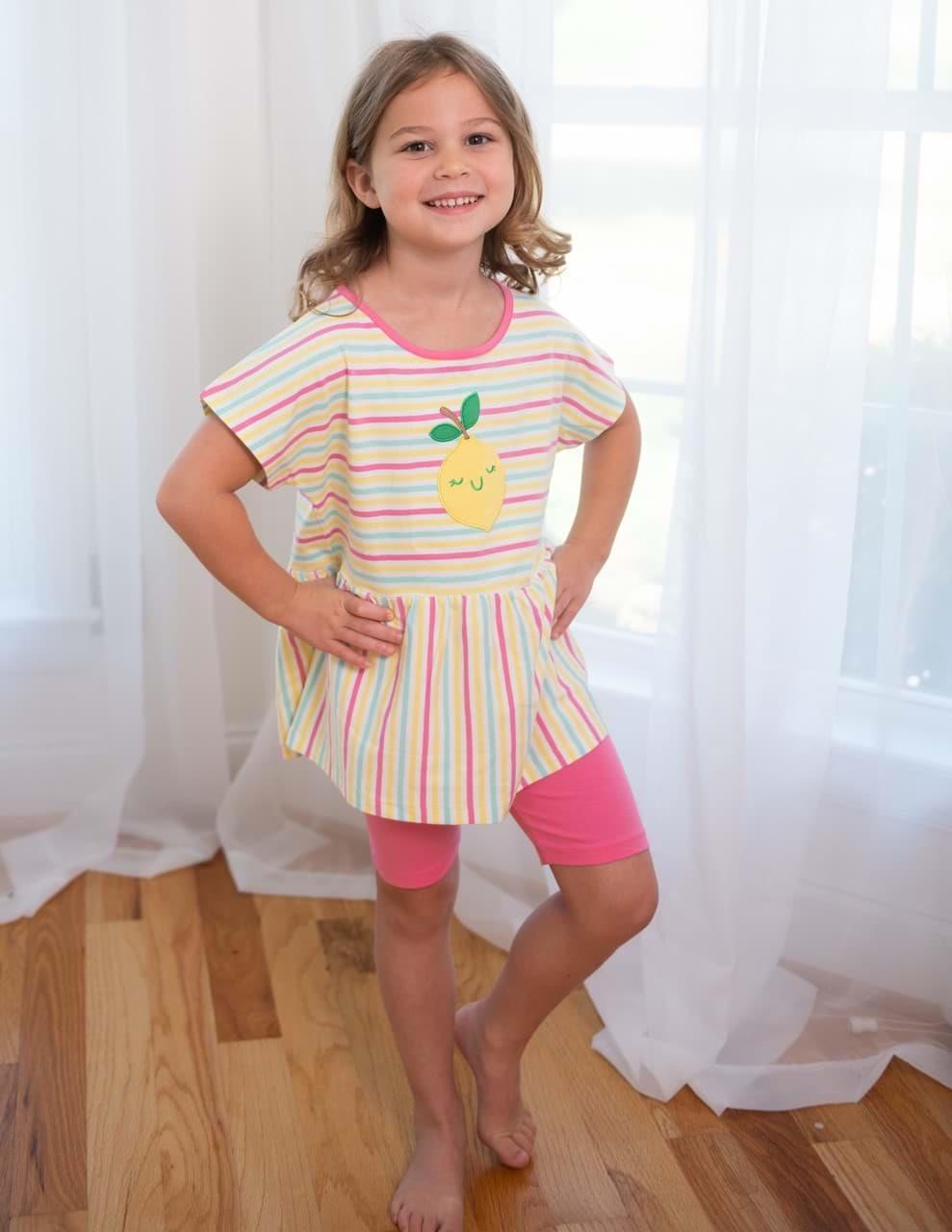 Summer Kız Çocuk Limon T-shirt