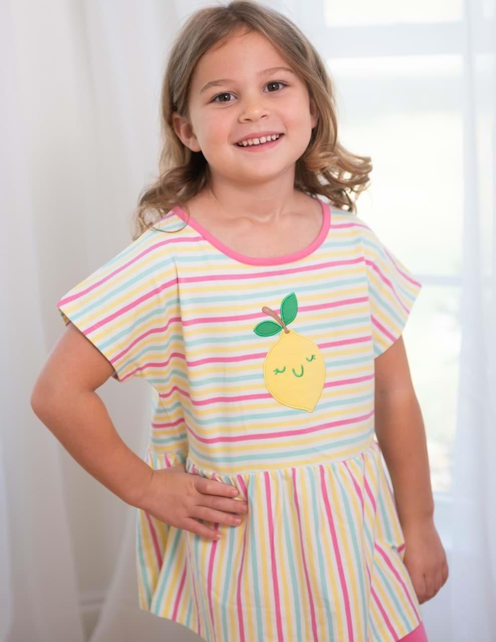 Summer Kız Çocuk Limon T-shirt