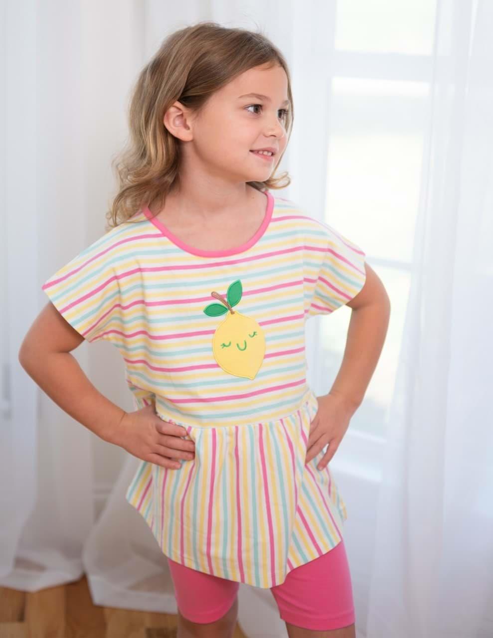 Summer Kız Çocuk Limon T-shirt