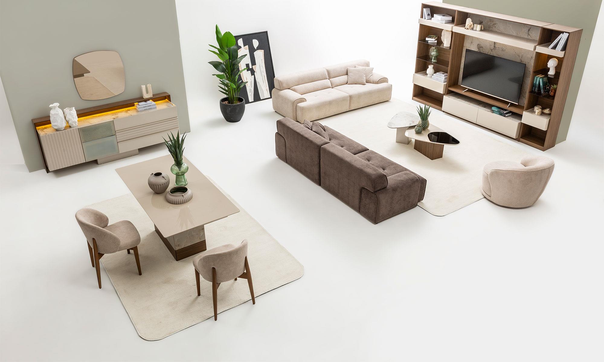 Allen Modern Yemek Odası Takımı
