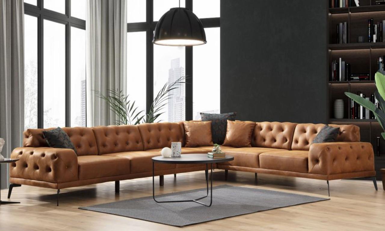 Bogota Modern Maxi Köşe Koltuk Takımı