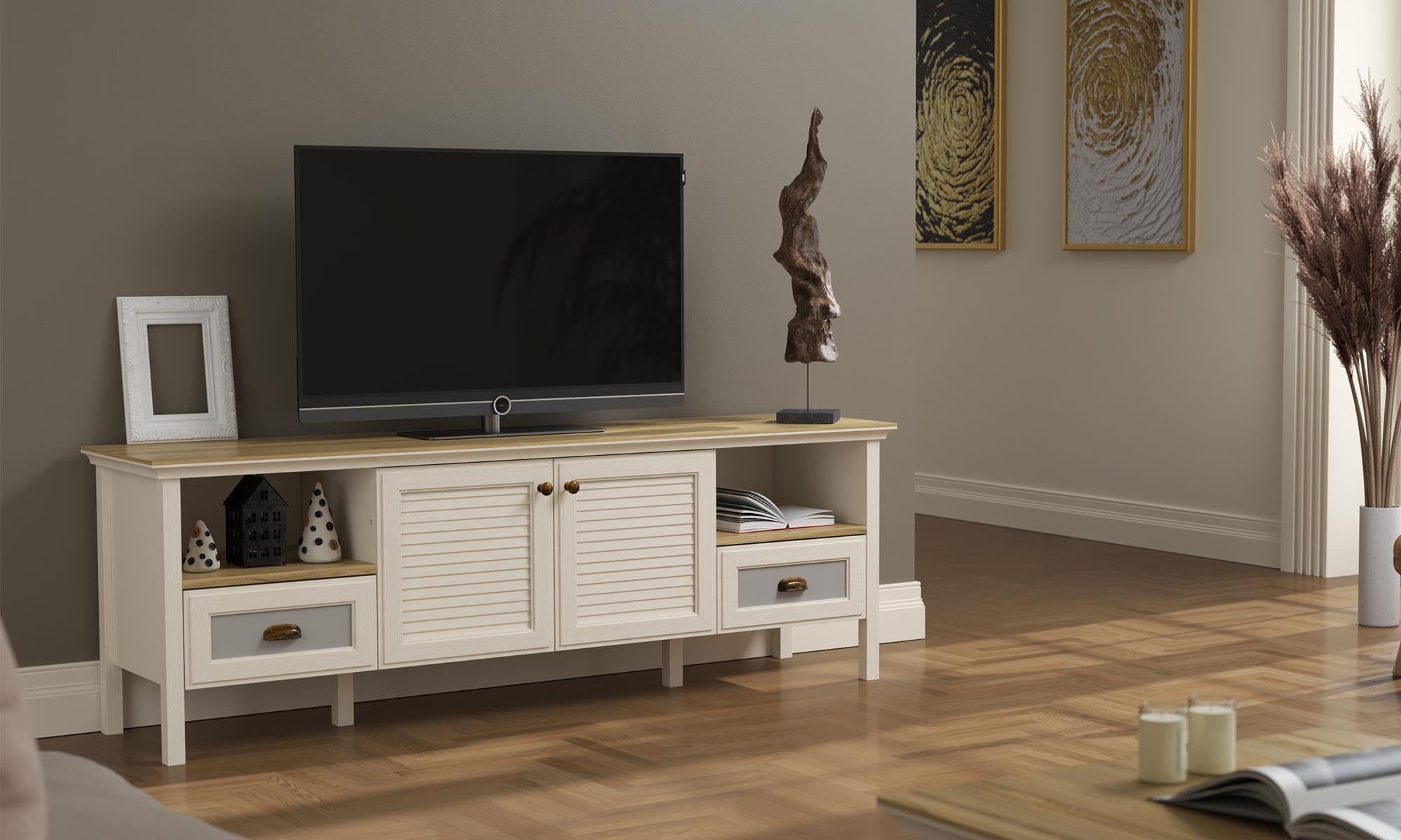Bologna Raflı Tv Sehpası