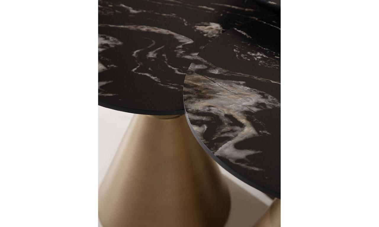 Darkness Zigon Sehpa (Brass Conical)