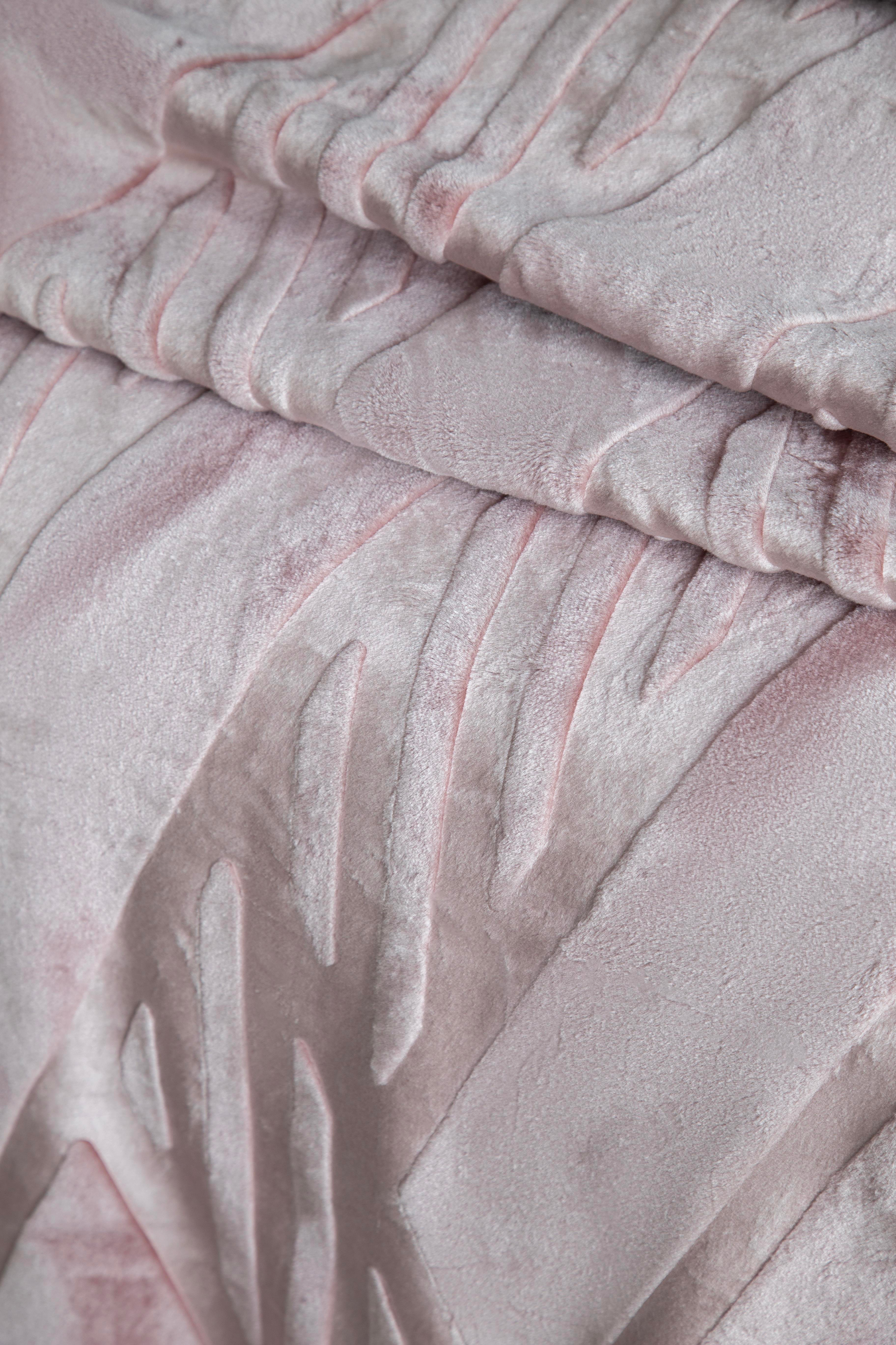 Decent Blush Çift Kişilik Battaniye