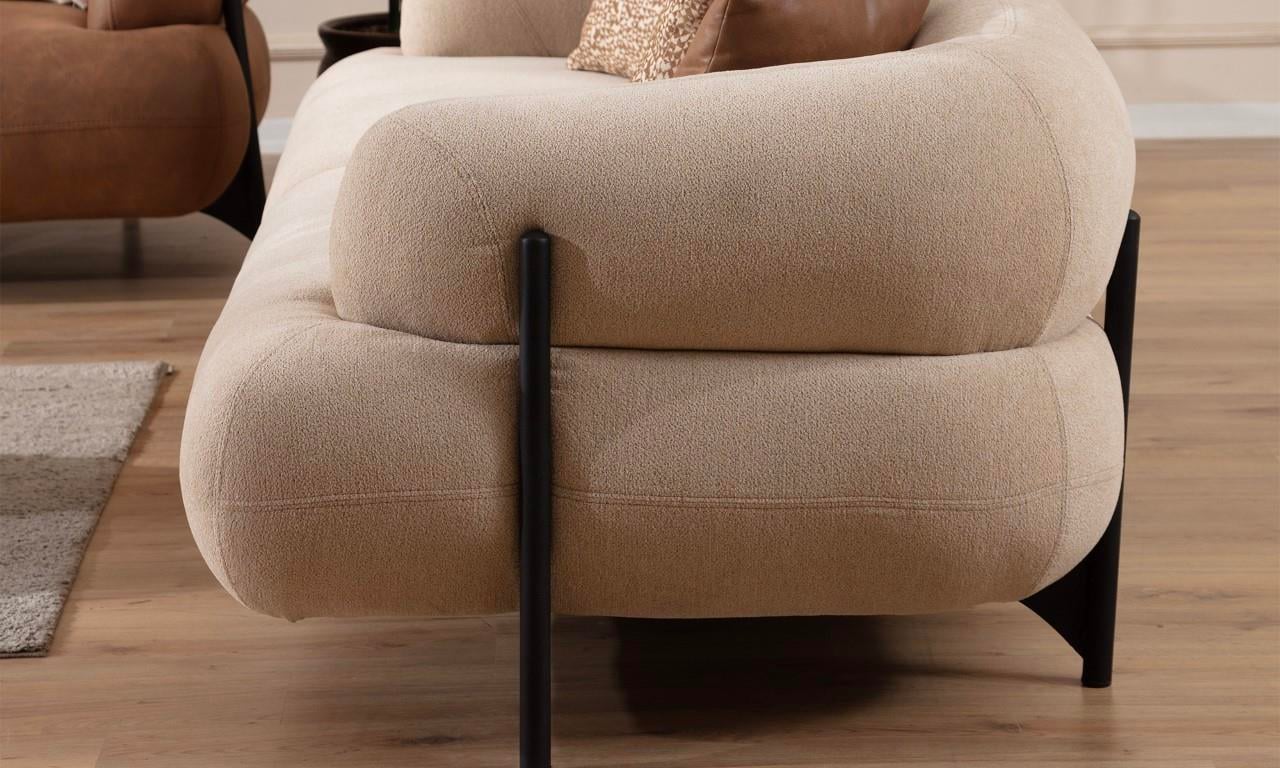 İKİZLER CONCEPT ARES 3+1 KOLTUK TAKIMI (DÜZ)