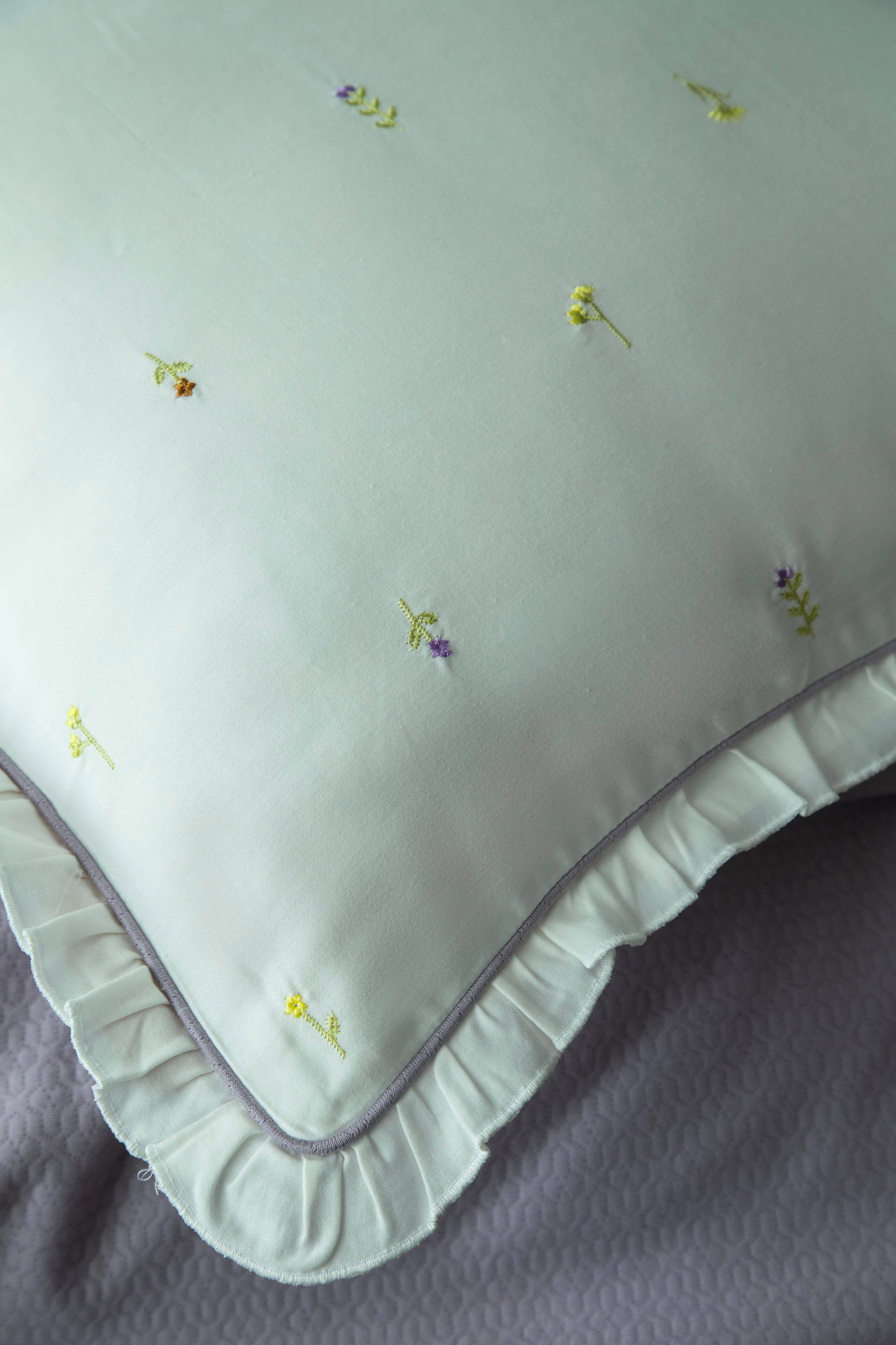 Lily Mor Çift Kişilik Pikeli Set
