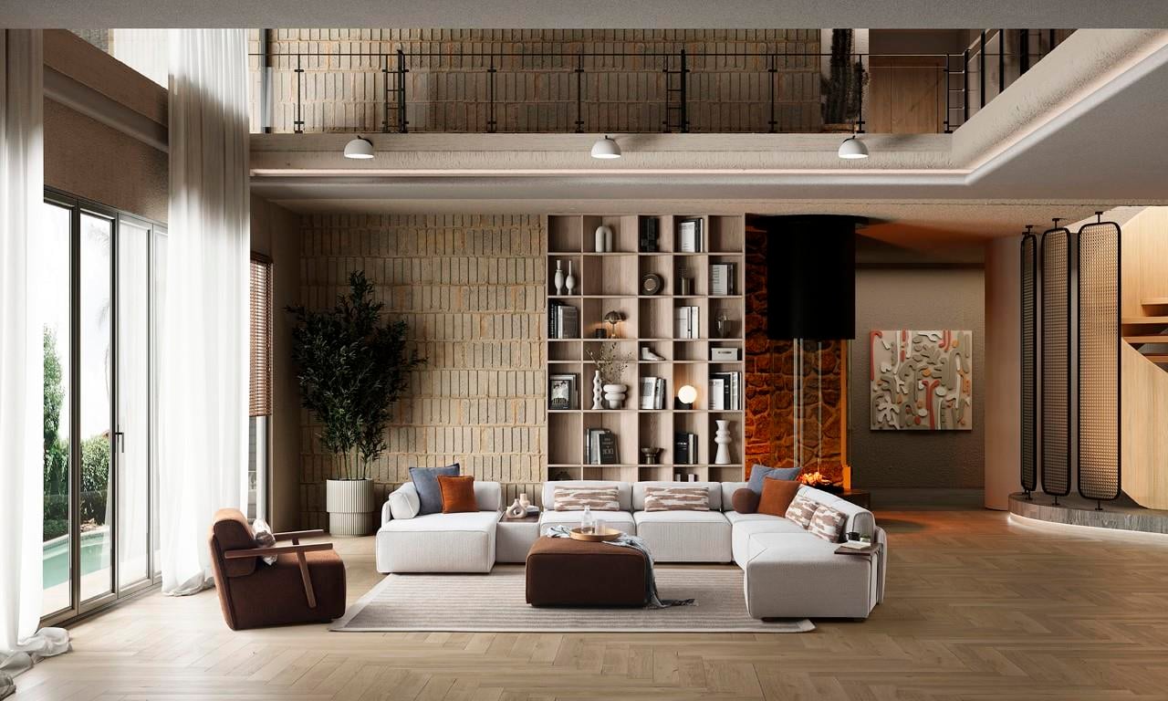 Lucas Modern Köşe Koltuk Takımı